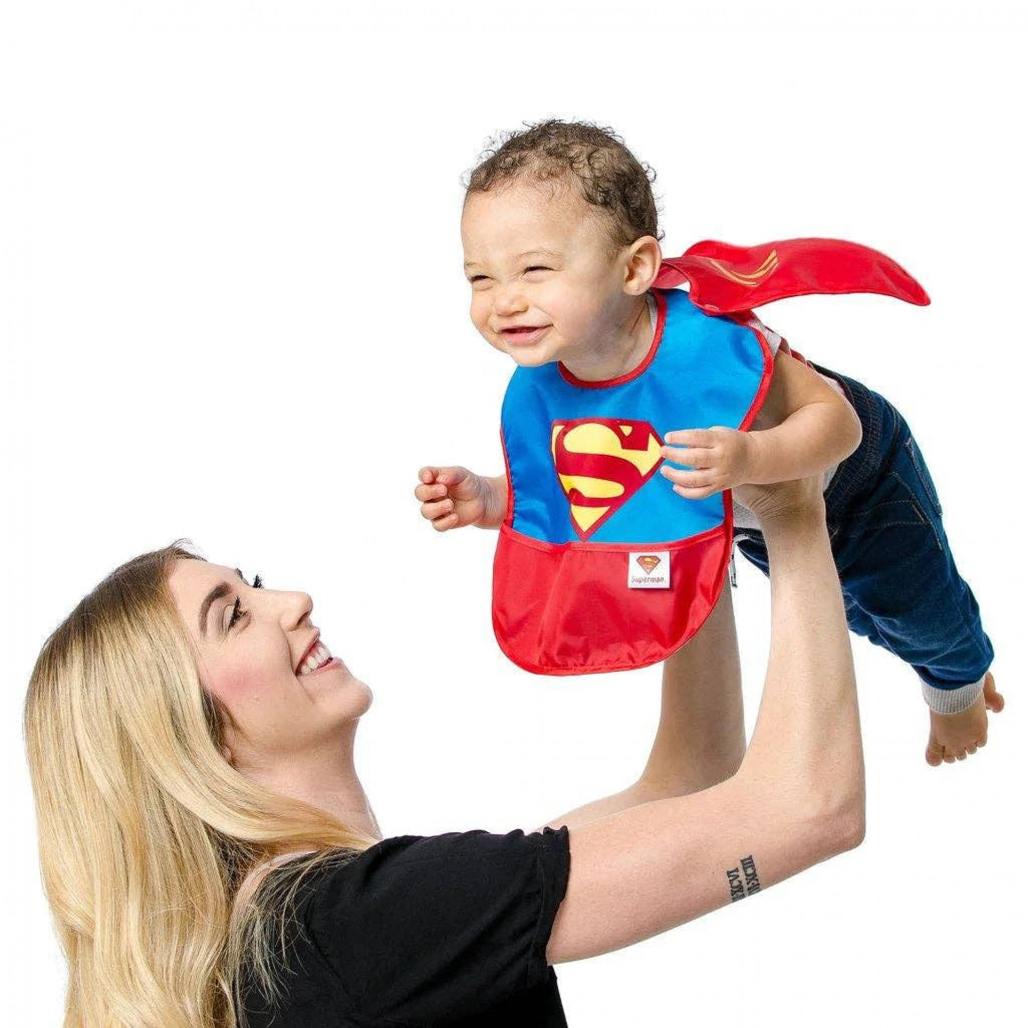 Superman Caped Super Bib