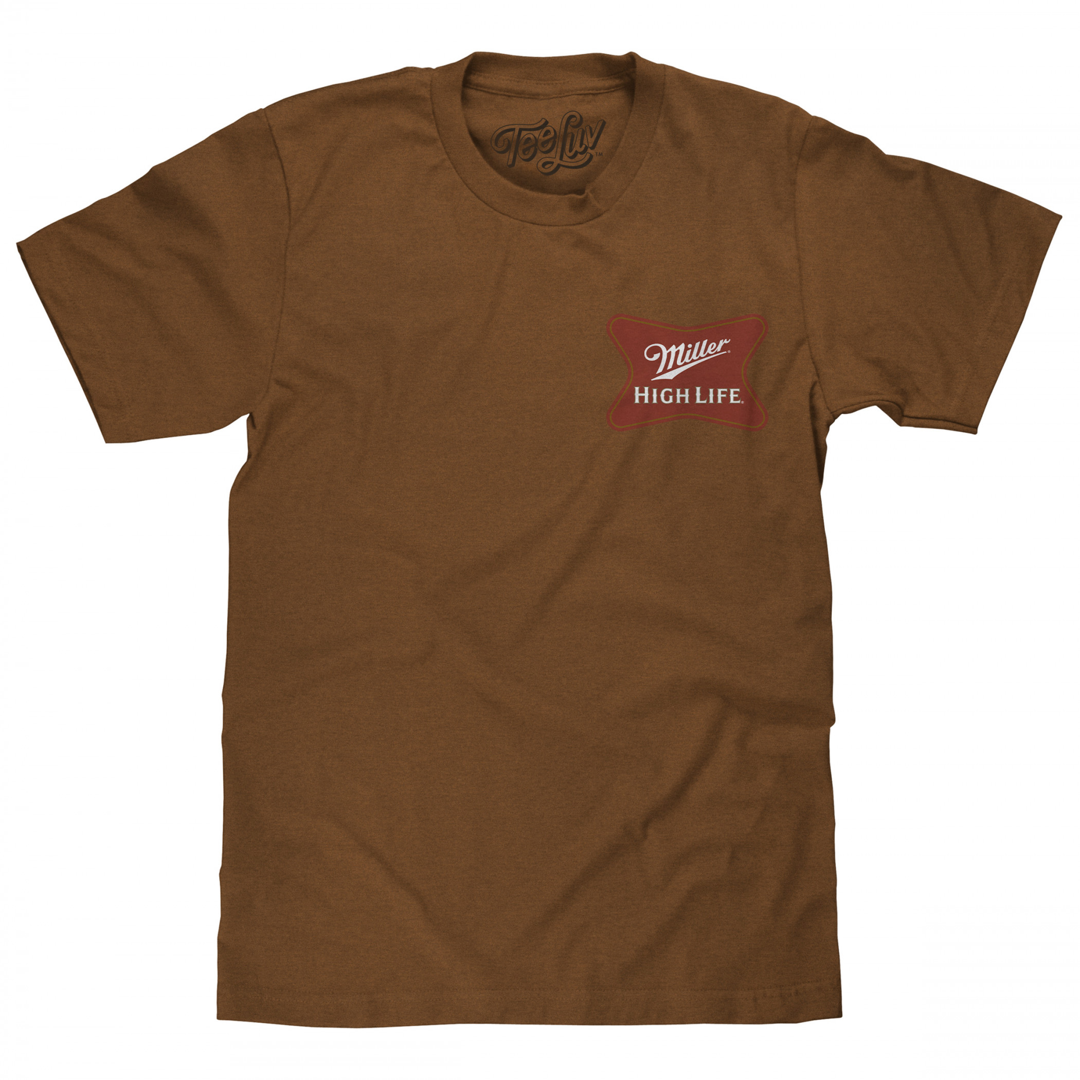 Miller High Life Brand Label Front and Back T-Shirt