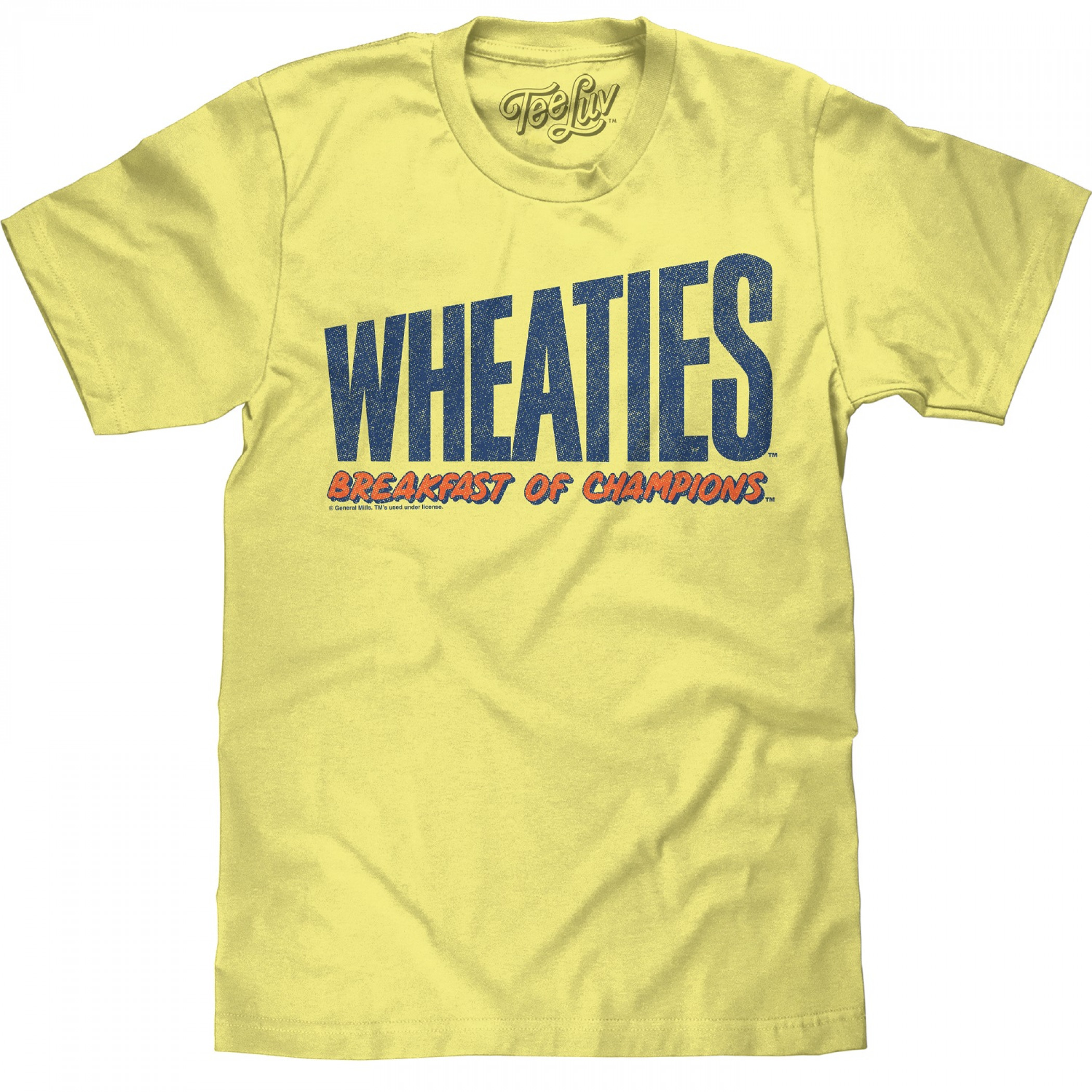 Wheaties Breakfast of Champions Text T-Shirt
