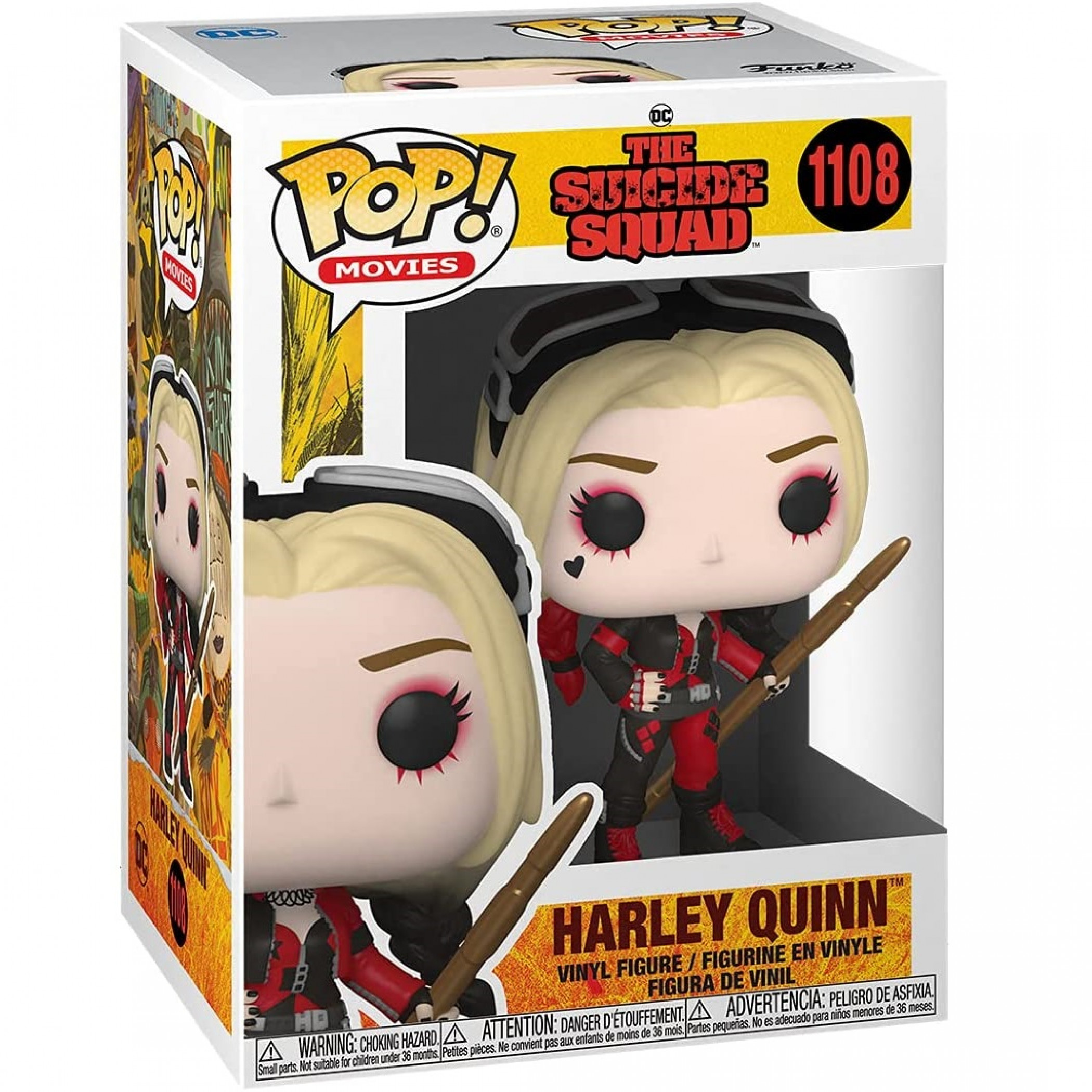 The Suicide Squad Harley Quinn Bodysuit Funko Pop! Vinyl Figure