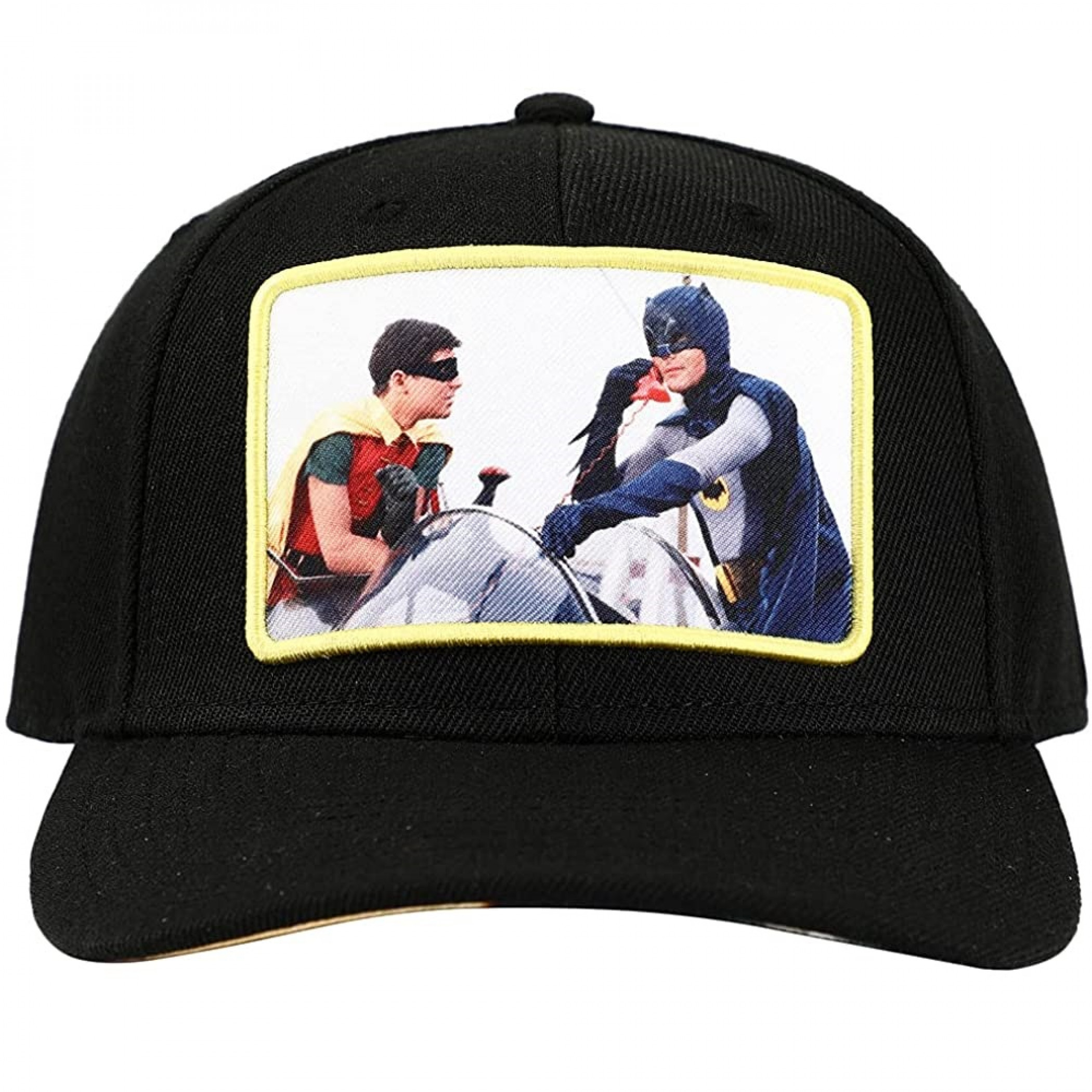 DC Comics Batman 1960's Batman & Robin Bat Phone Image Snapback Hat