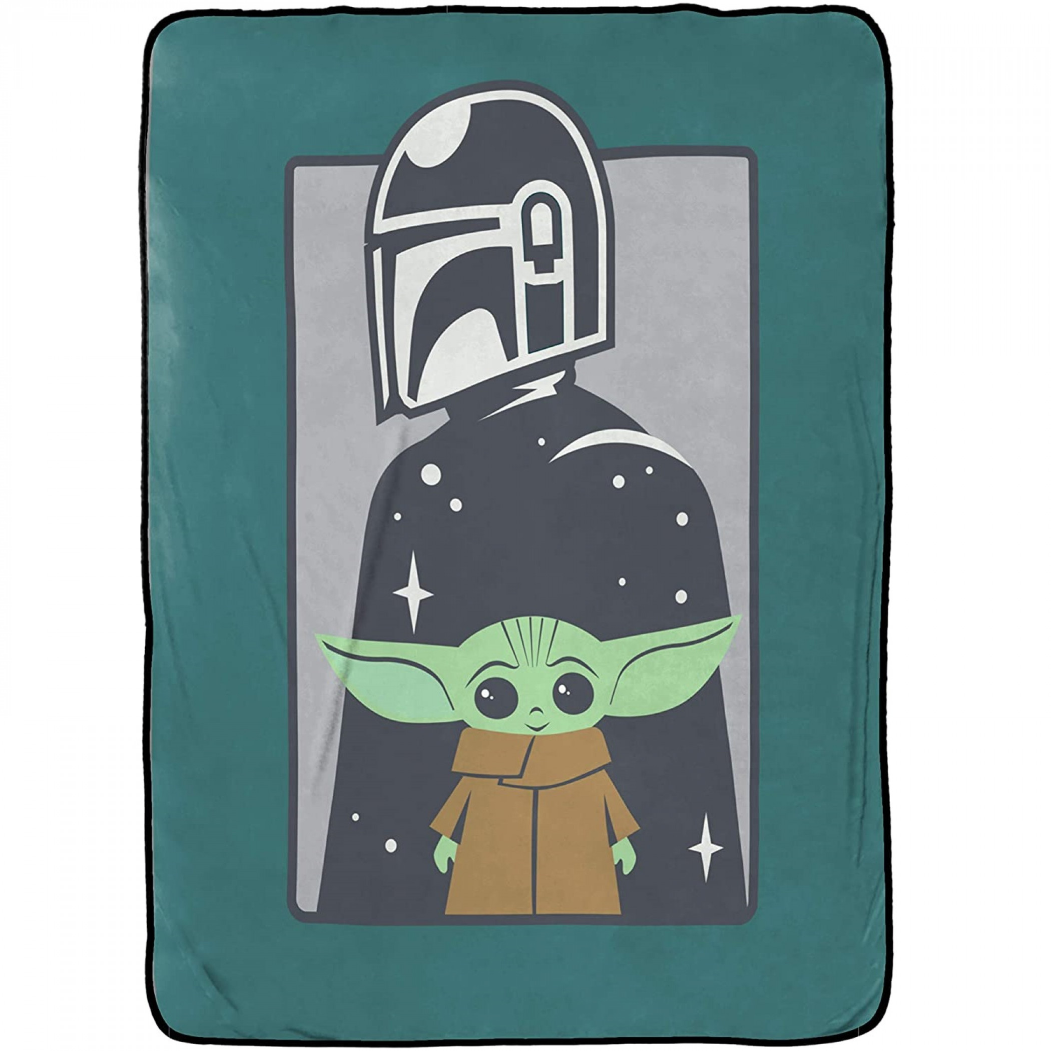 Star Wars The Mandalorian The Curious Child Throw Blanket