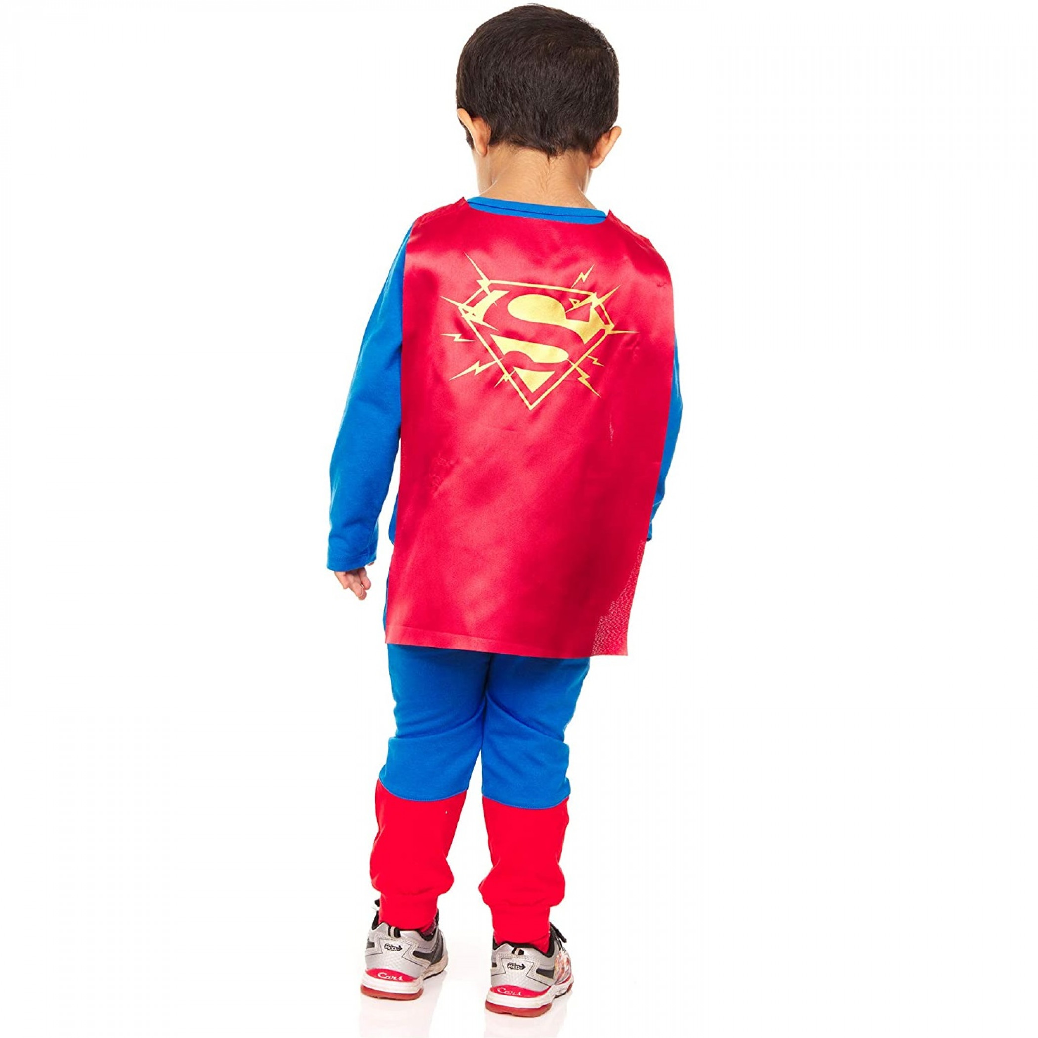 Superman Toddler Dress Up Costume Suit with Cape