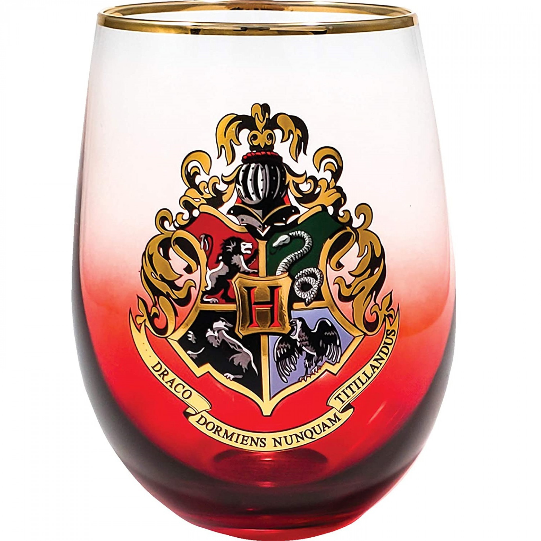 Harry Potter House Crests Stemless Glass