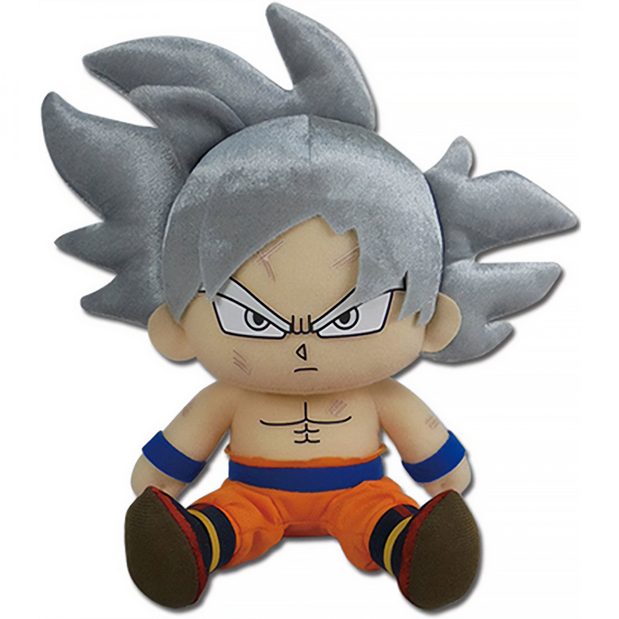 Dragon Ball Super Ultra Instinct Son Goku Sitting 8" Plush Toy