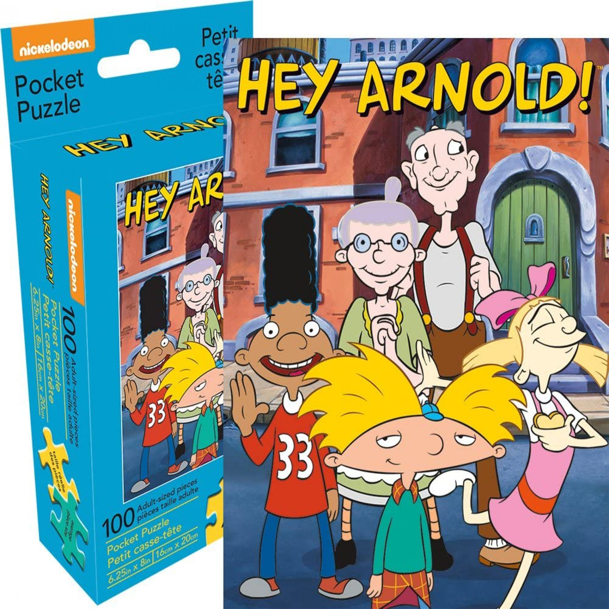 Hey Arnold Group 100 Piece Adult Pocket Puzzle