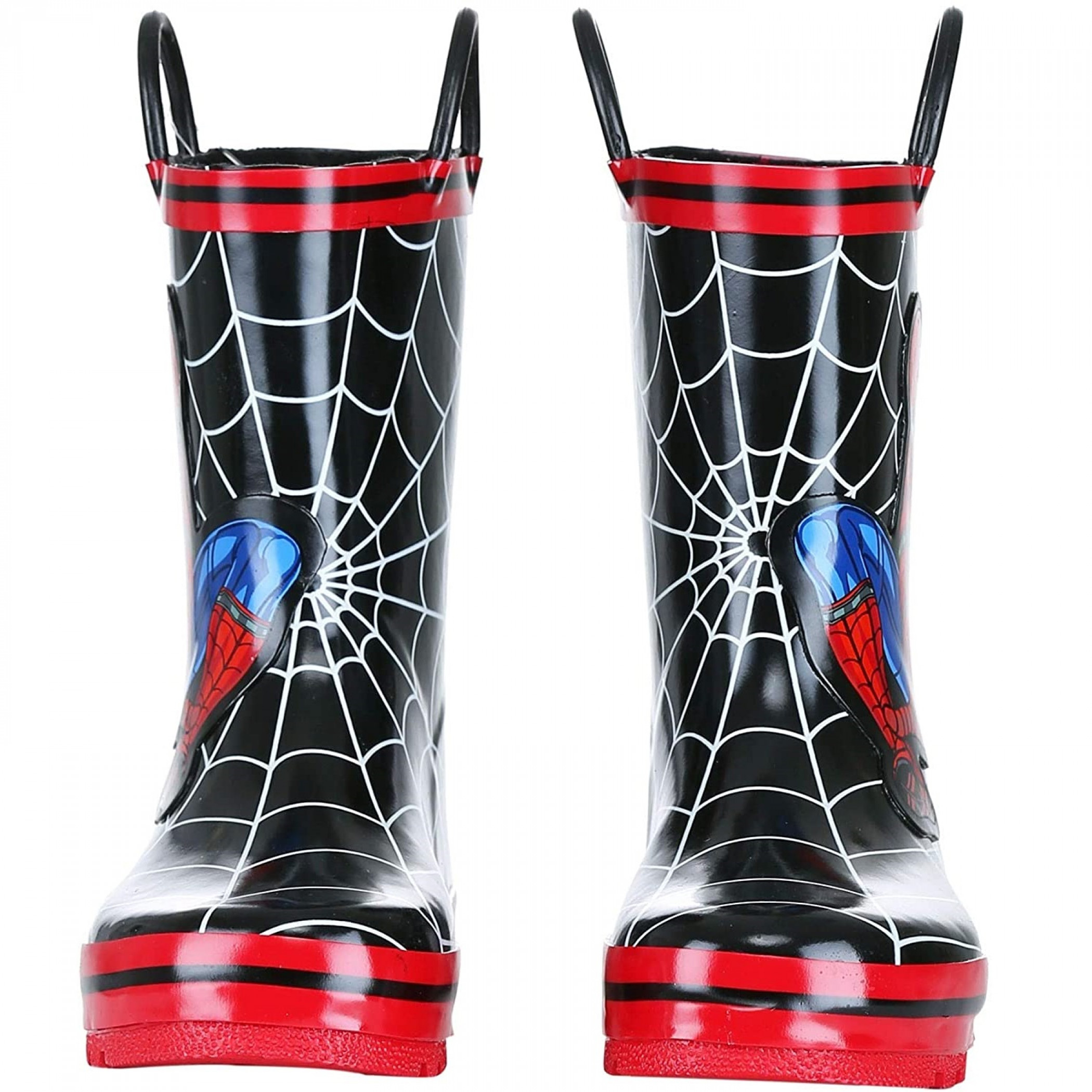 Spider-Man Swinging Web Kids Rain Boots