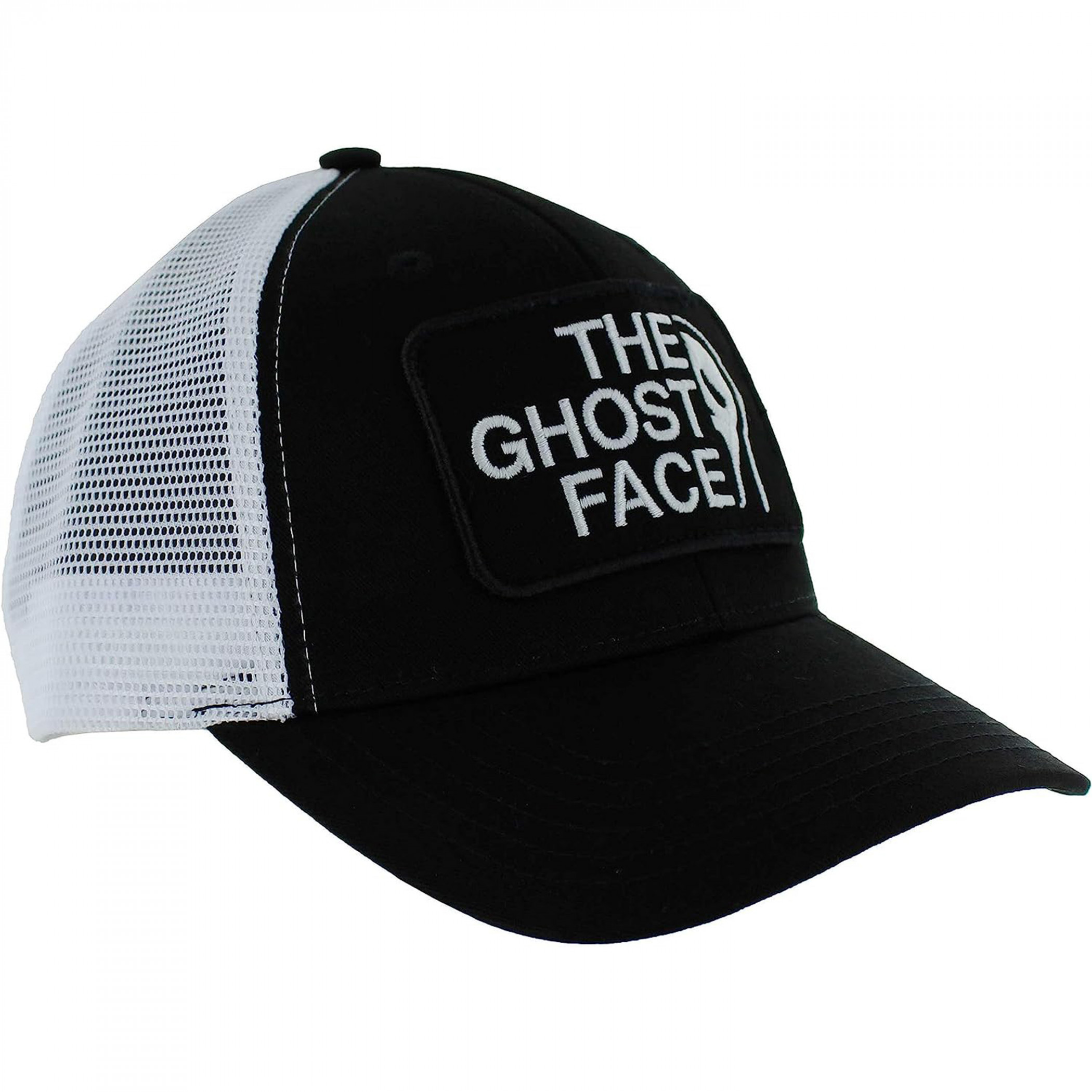 Scream Ghostface Glow in The Dark Embroidery Adjustable Trucker Hat