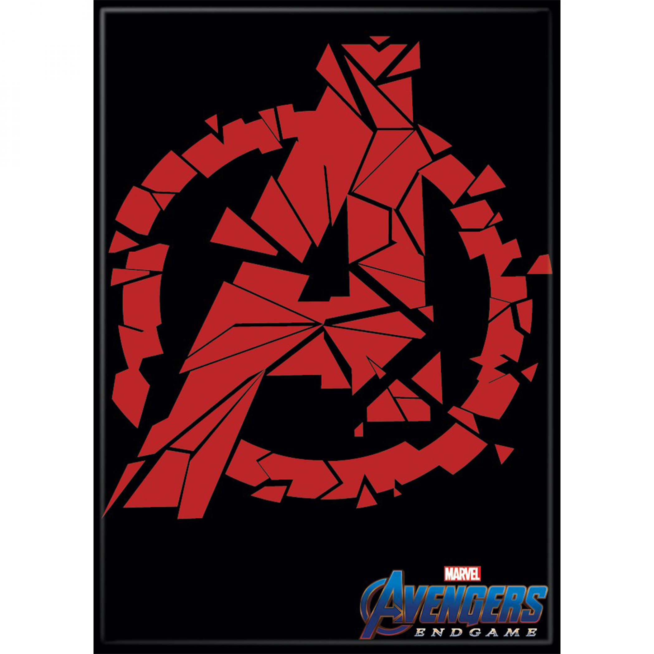 Avengers Broken Logo Magnet