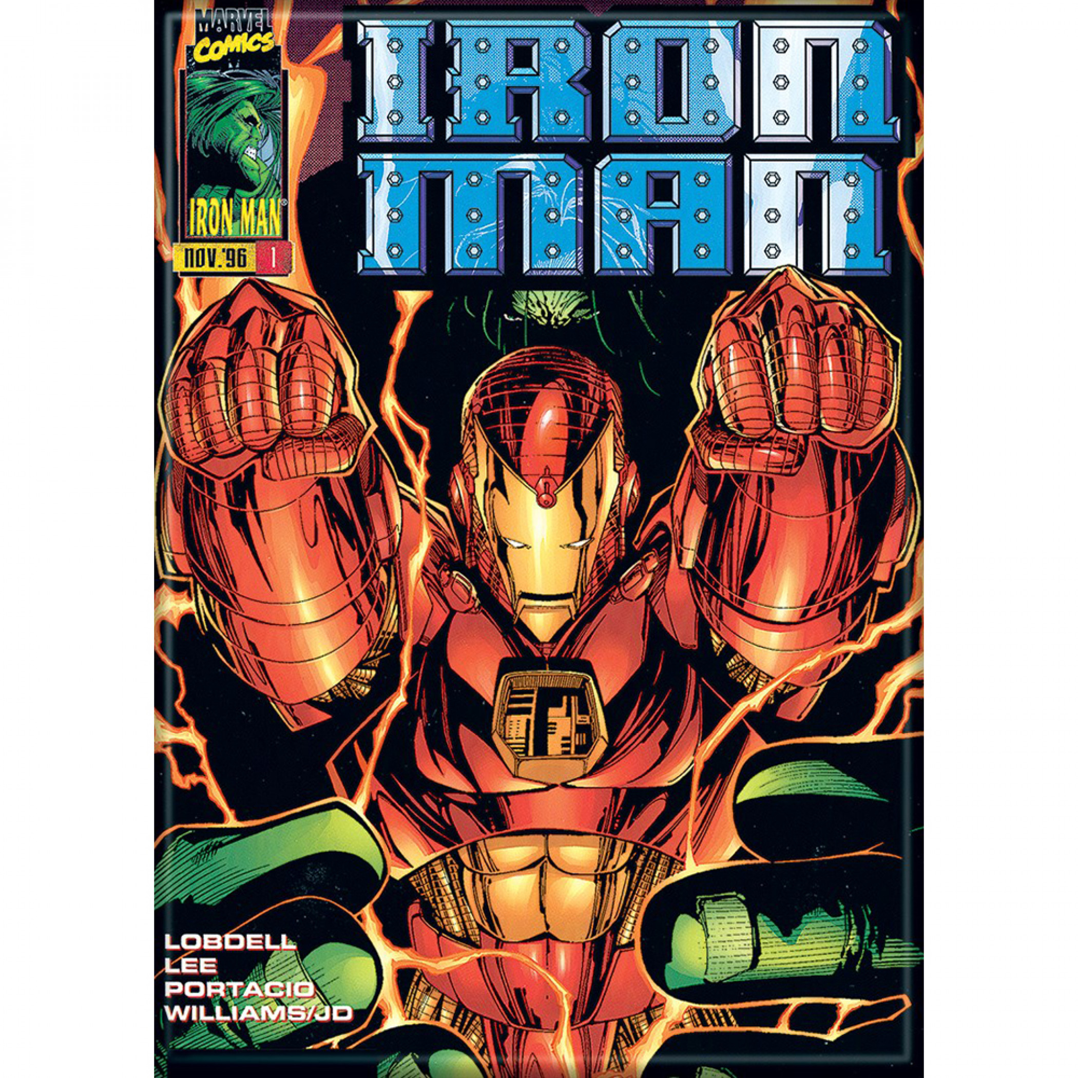 Iron Man Vol 2 #1 Comic Book Cover Magnet
