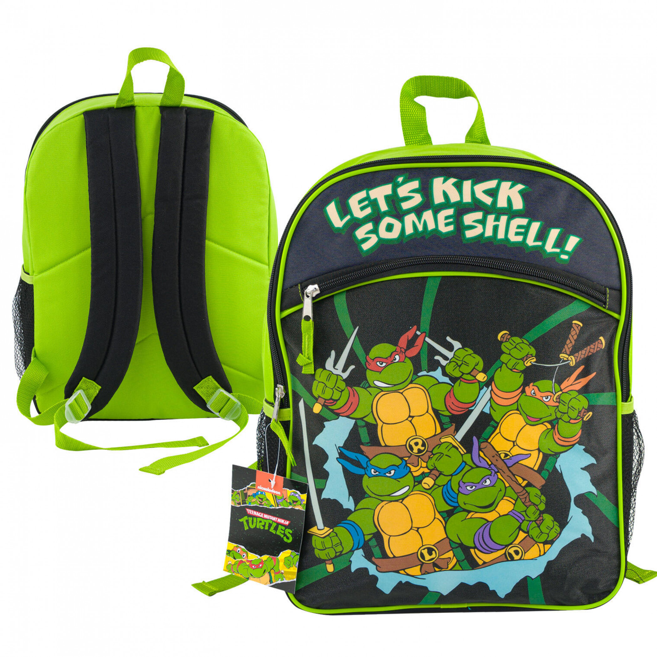 Teenage Mutant Ninja Turtles 2 Pocket 16" Backpack