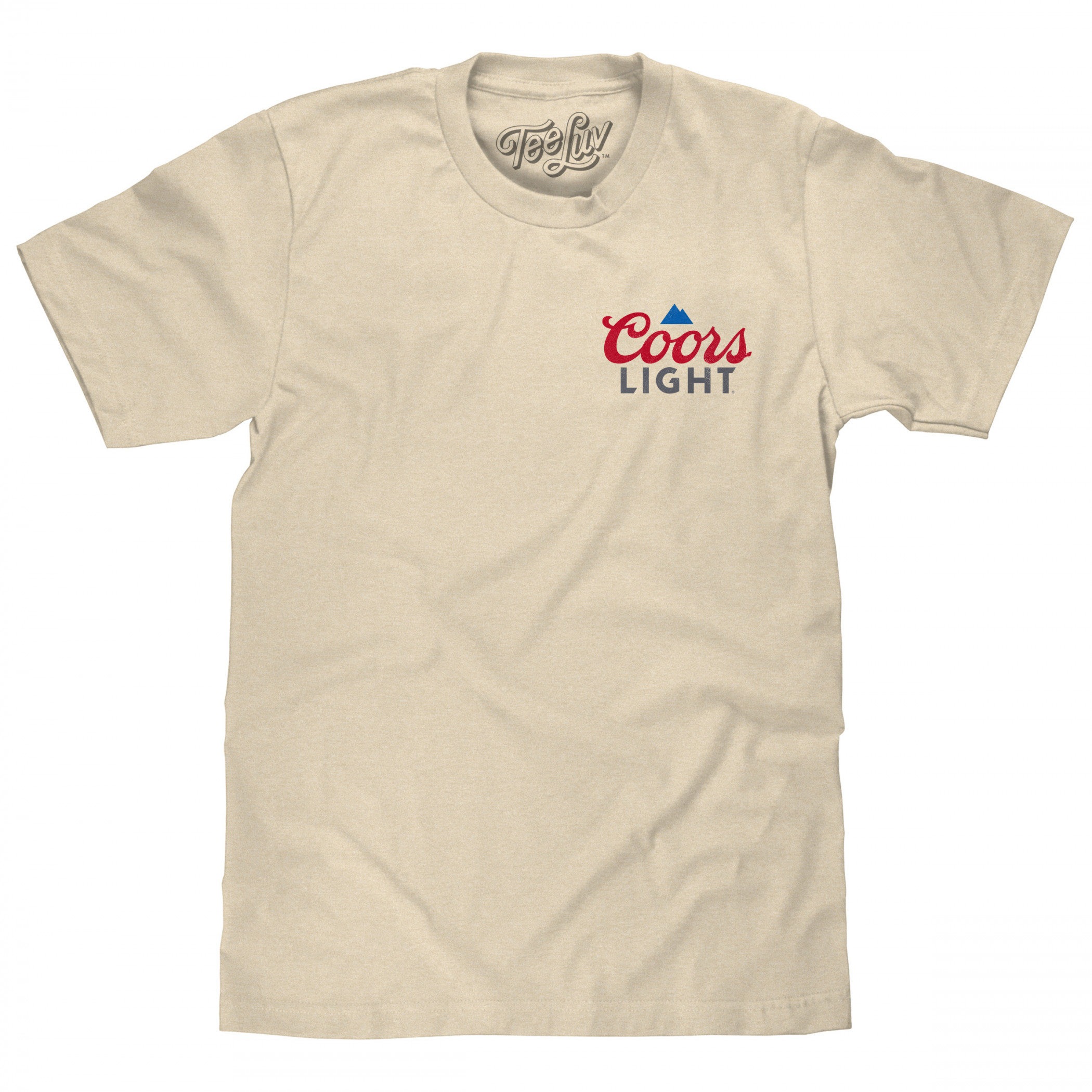 Coors Light Baseball League Front and Back T-Shirt