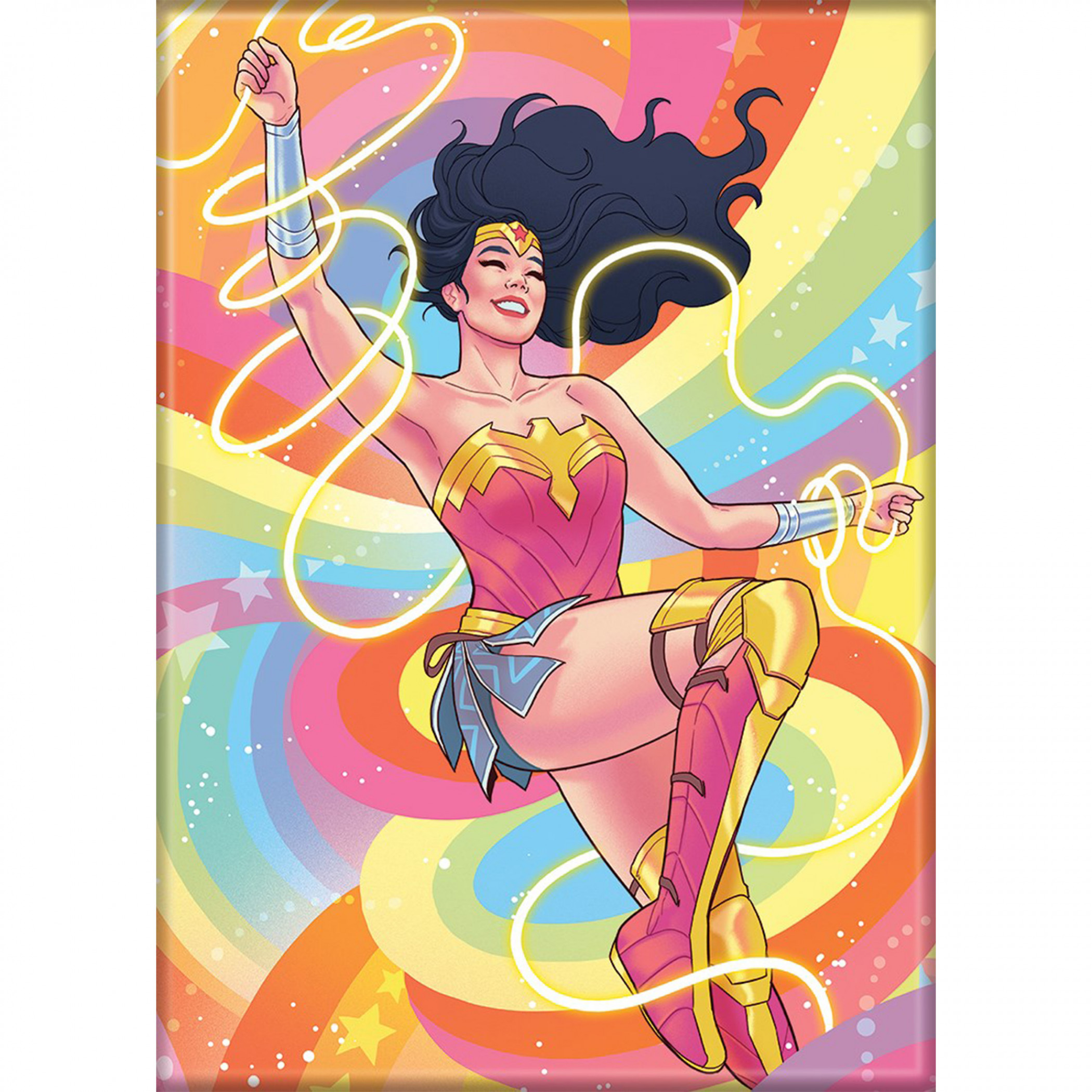 DC Comics Wonder Woman Joyous Pride Magnet