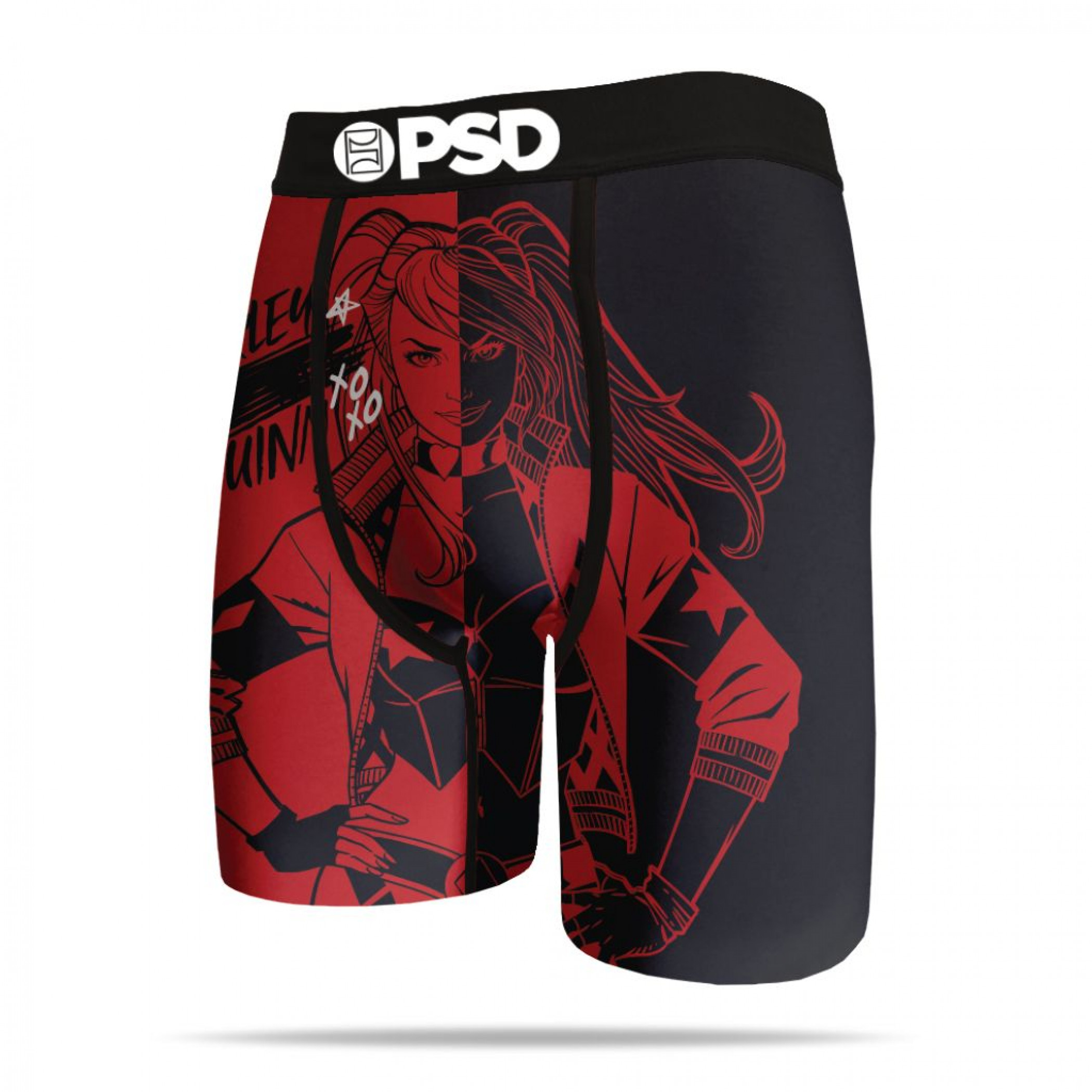 DC Comics Harley Quinn Solo Men's PSD Boxer Briefs