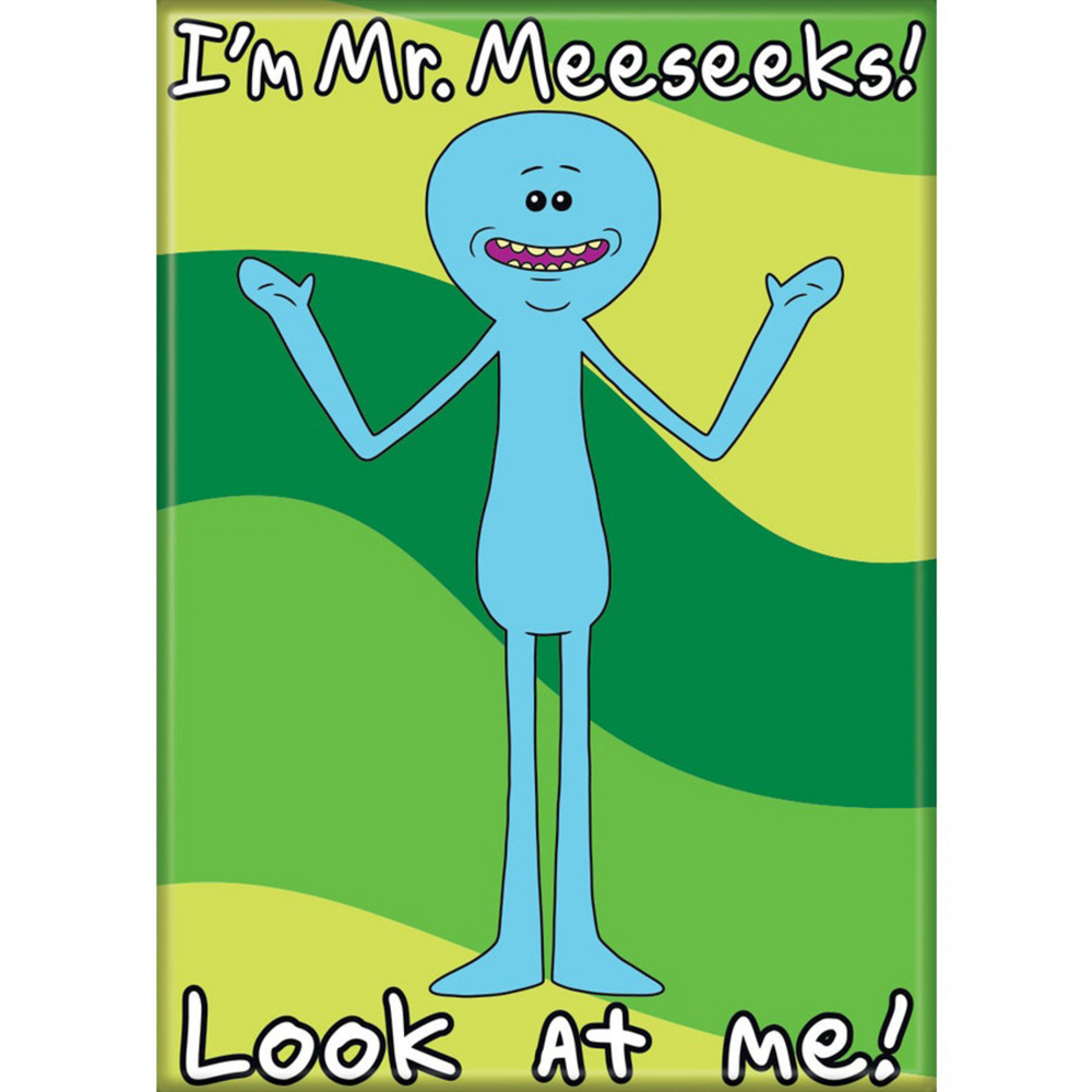 Rick and Morty Mr. Meeseeks Character Magnet