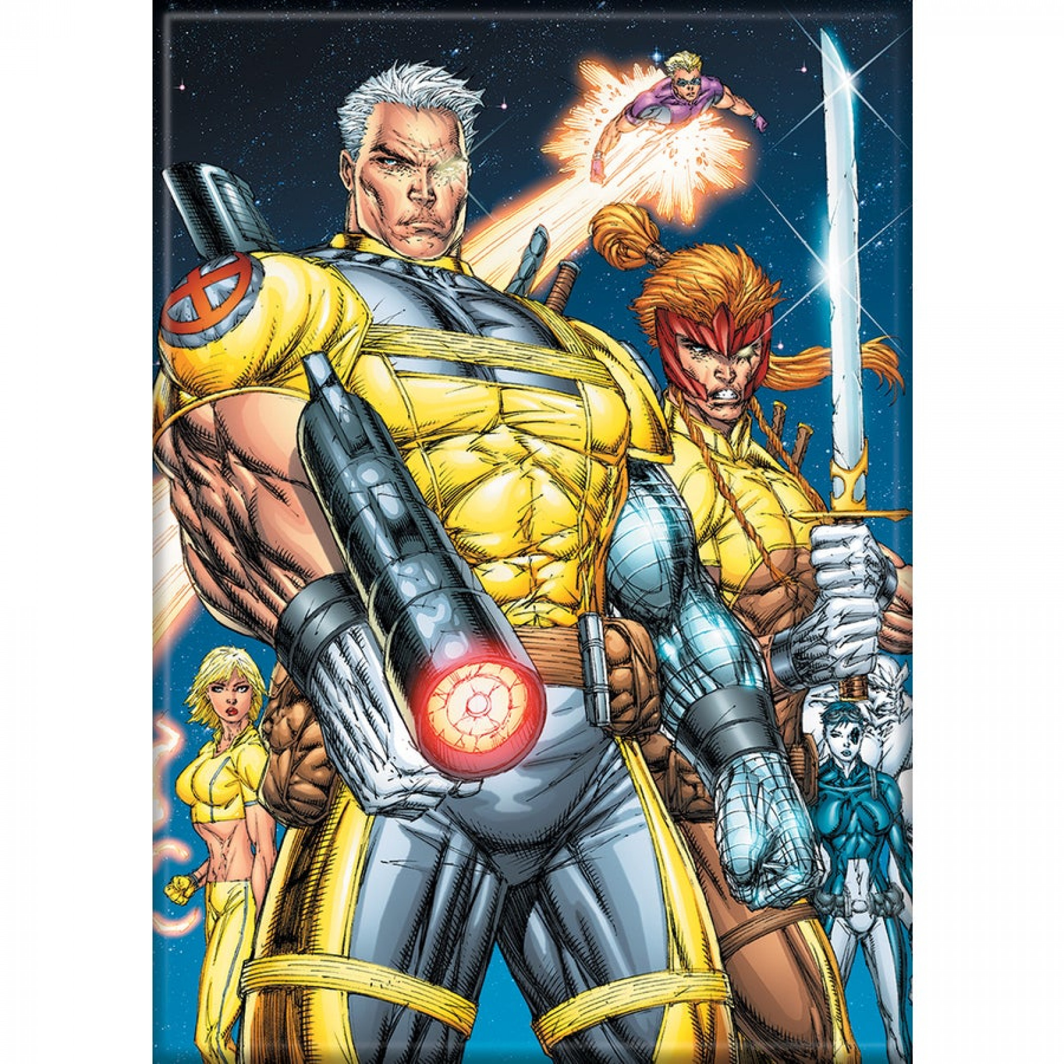 Marvel Comics X Force #1 Cable Liefeld Magnet