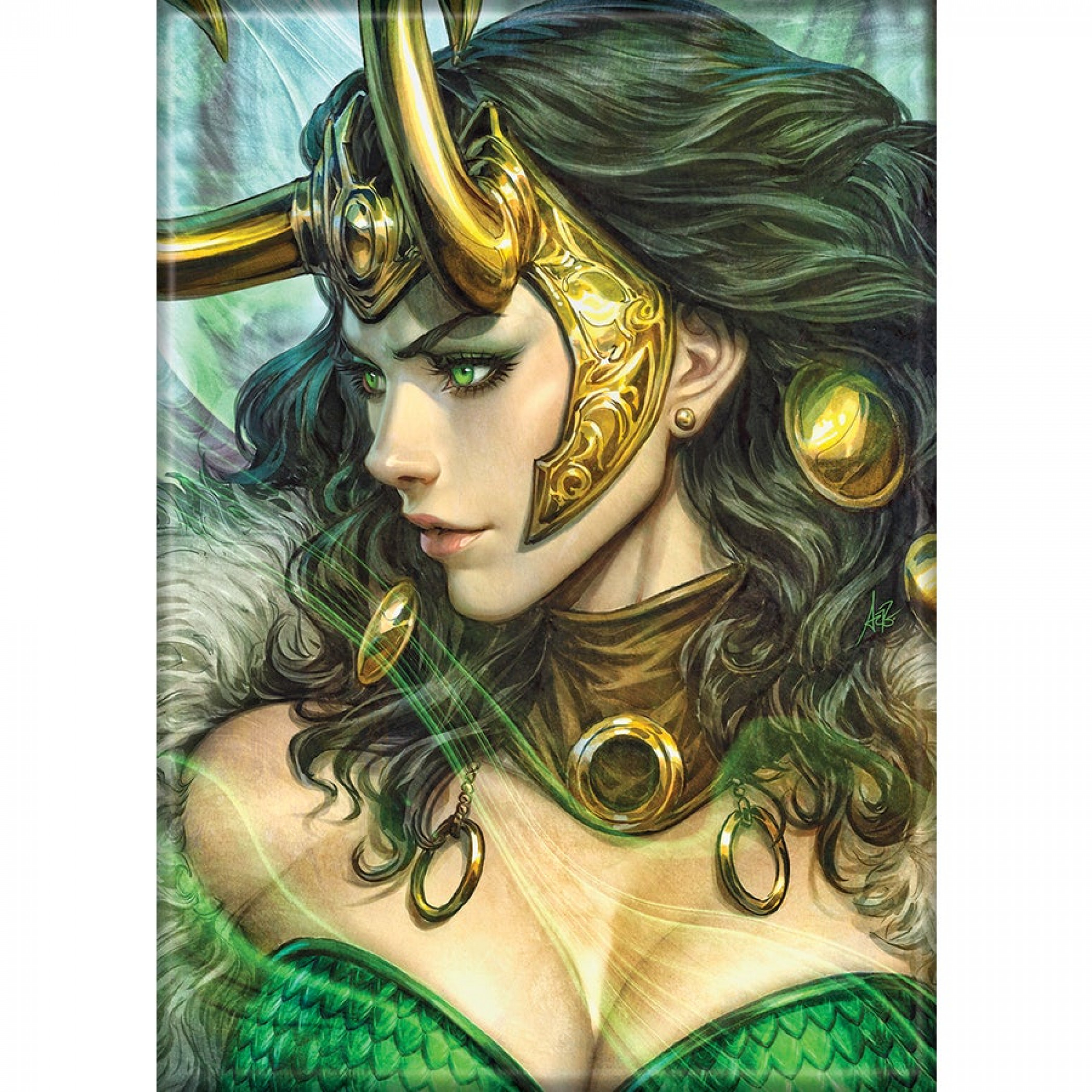 Marvel Loki #1 Artgerm Variant Cover Magnet