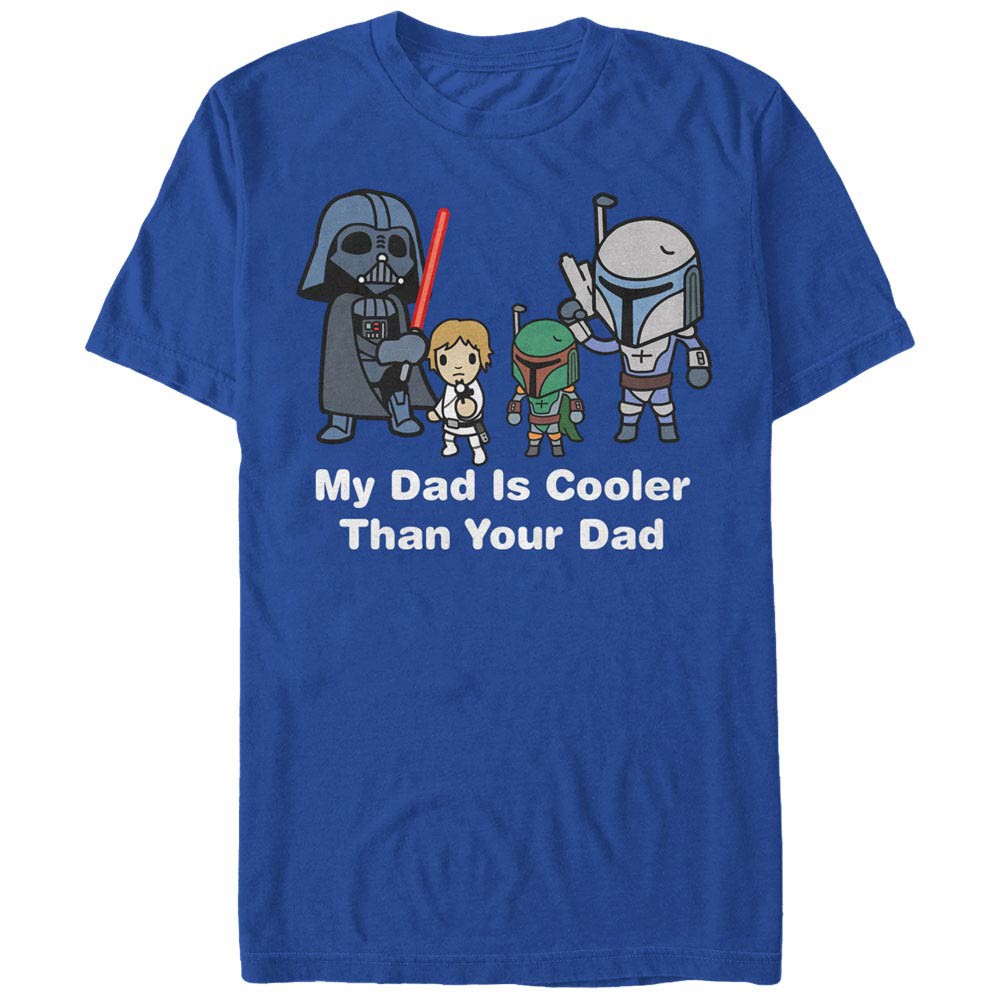 Star Wars Cooler Dad Blue T-Shirt
