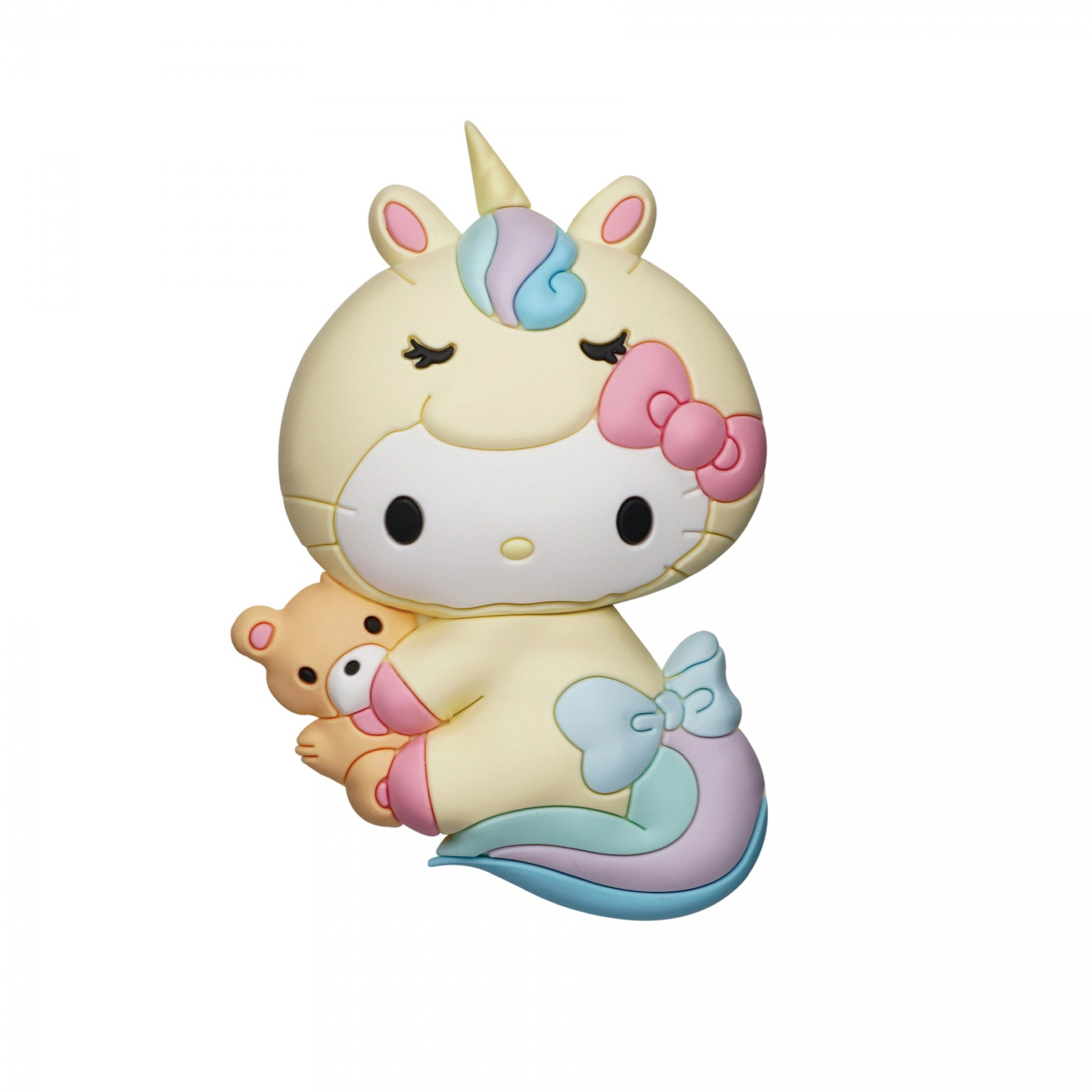 Hello Kitty Unicorn Onesie 3D Foam Magnet