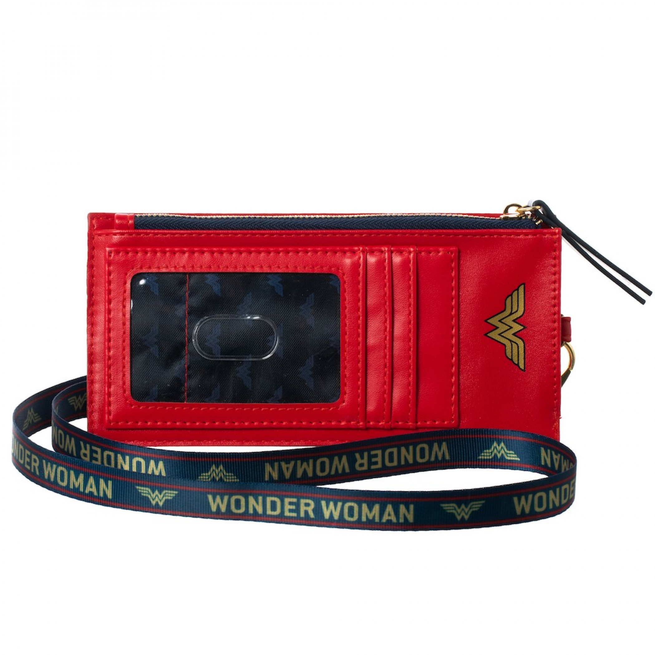 Wonder Woman Red Phone Sleeve With Lanyard