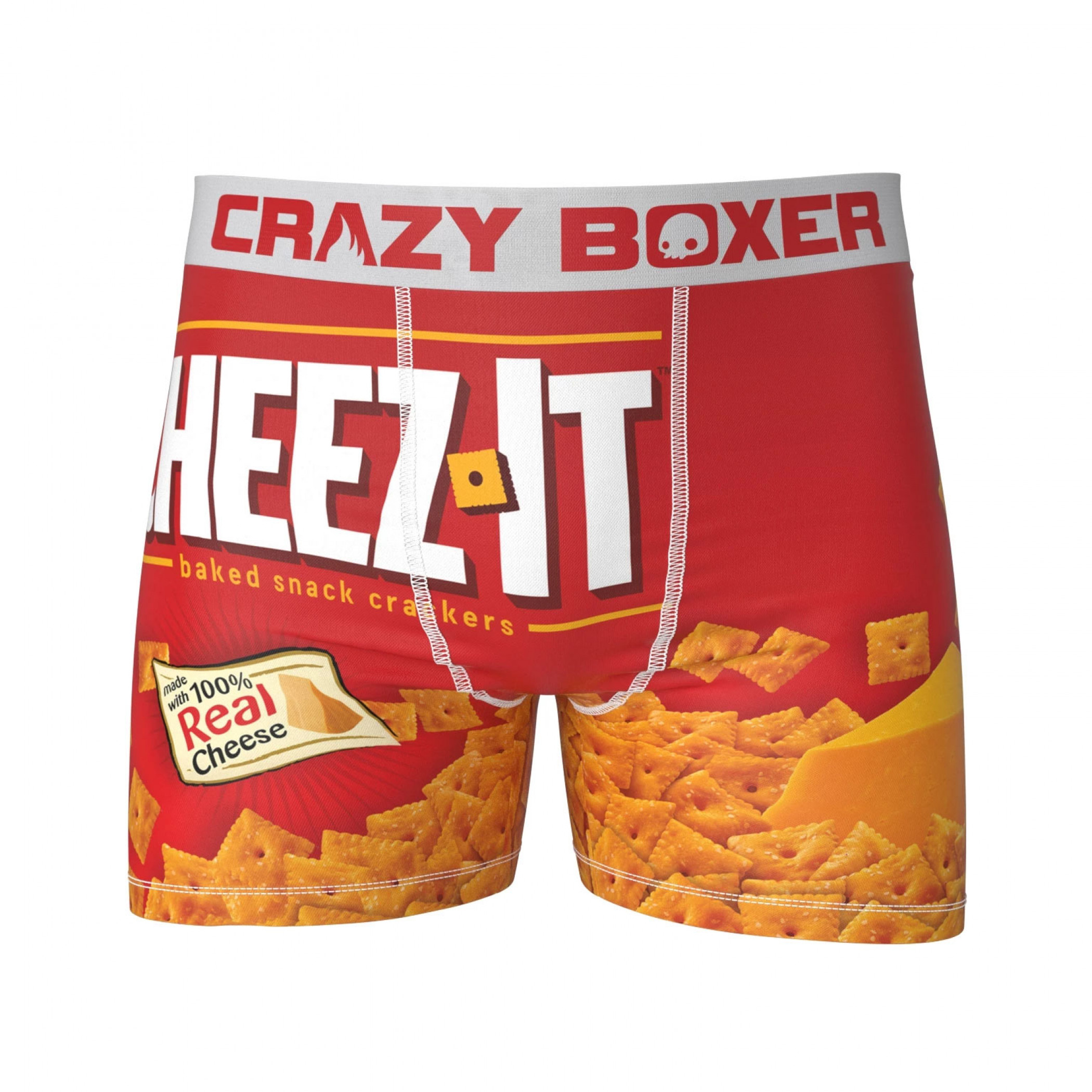 Cheez-It Men's Red Boxers