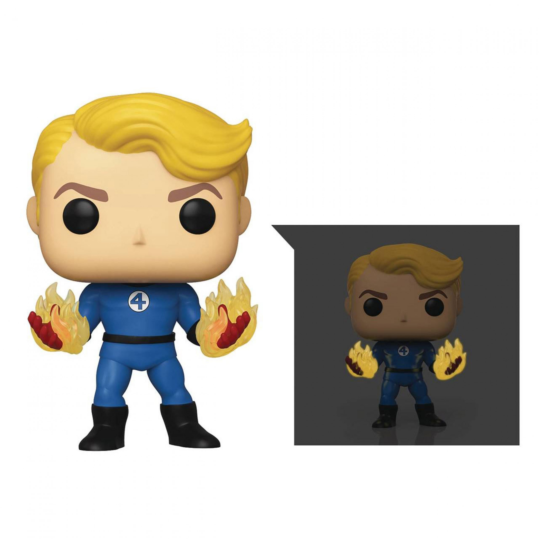 Funko Pop! Marvel: Fantastic Four - Human Torch Specialty Series