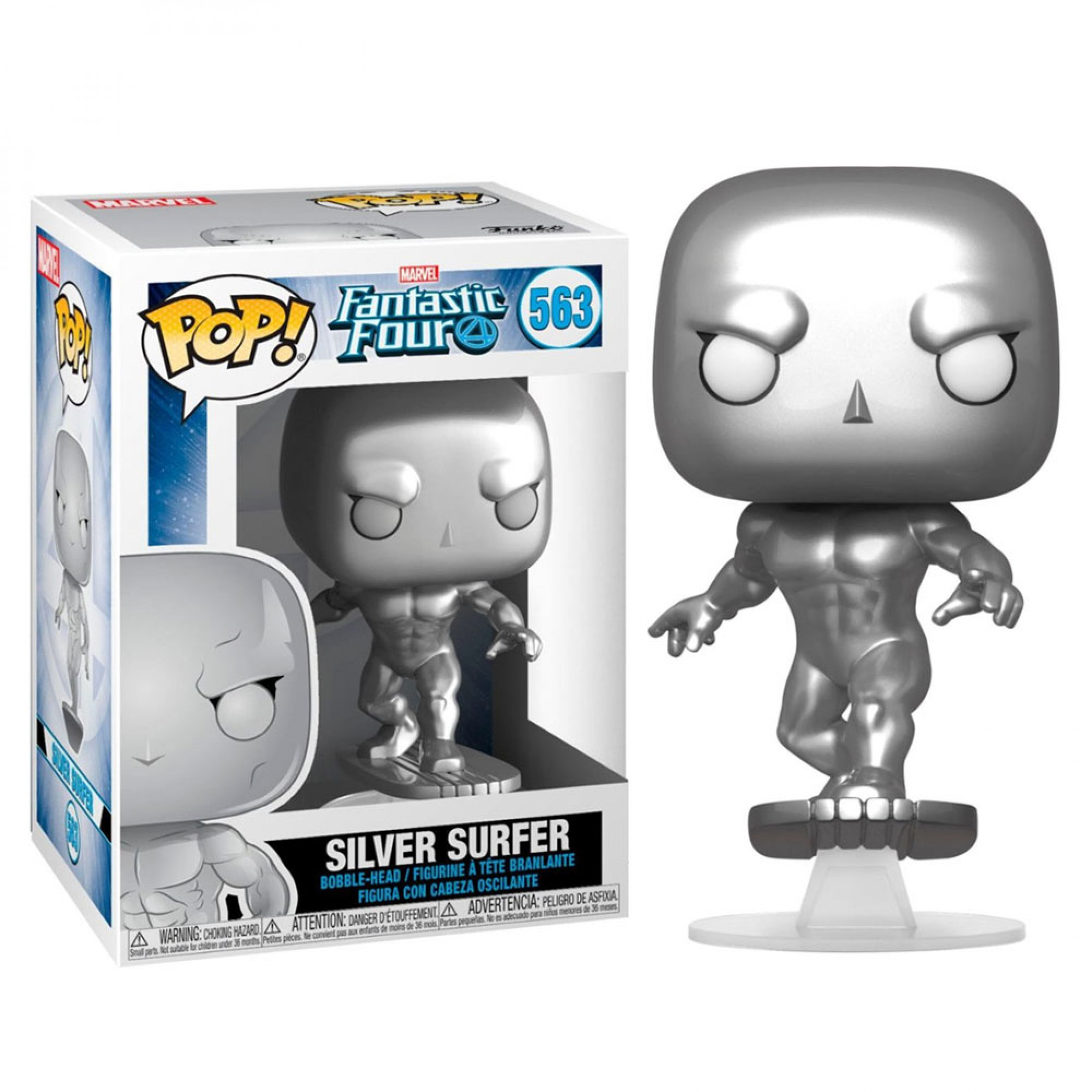 Funko Pop! Marvel: Fantastic Four - Silver Surfer