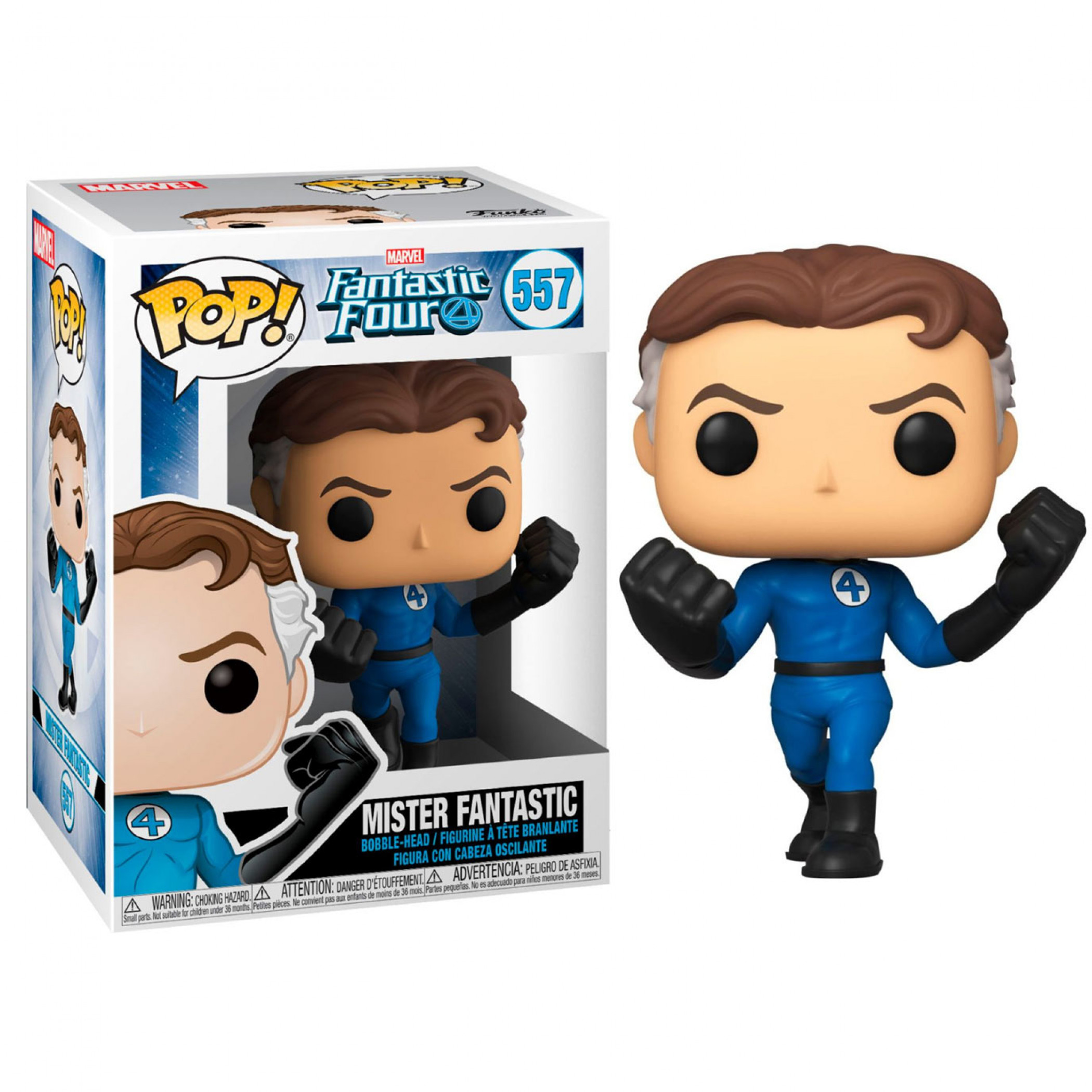 Funko Pop! Marvel: Fantastic Four - Mister Fantastic