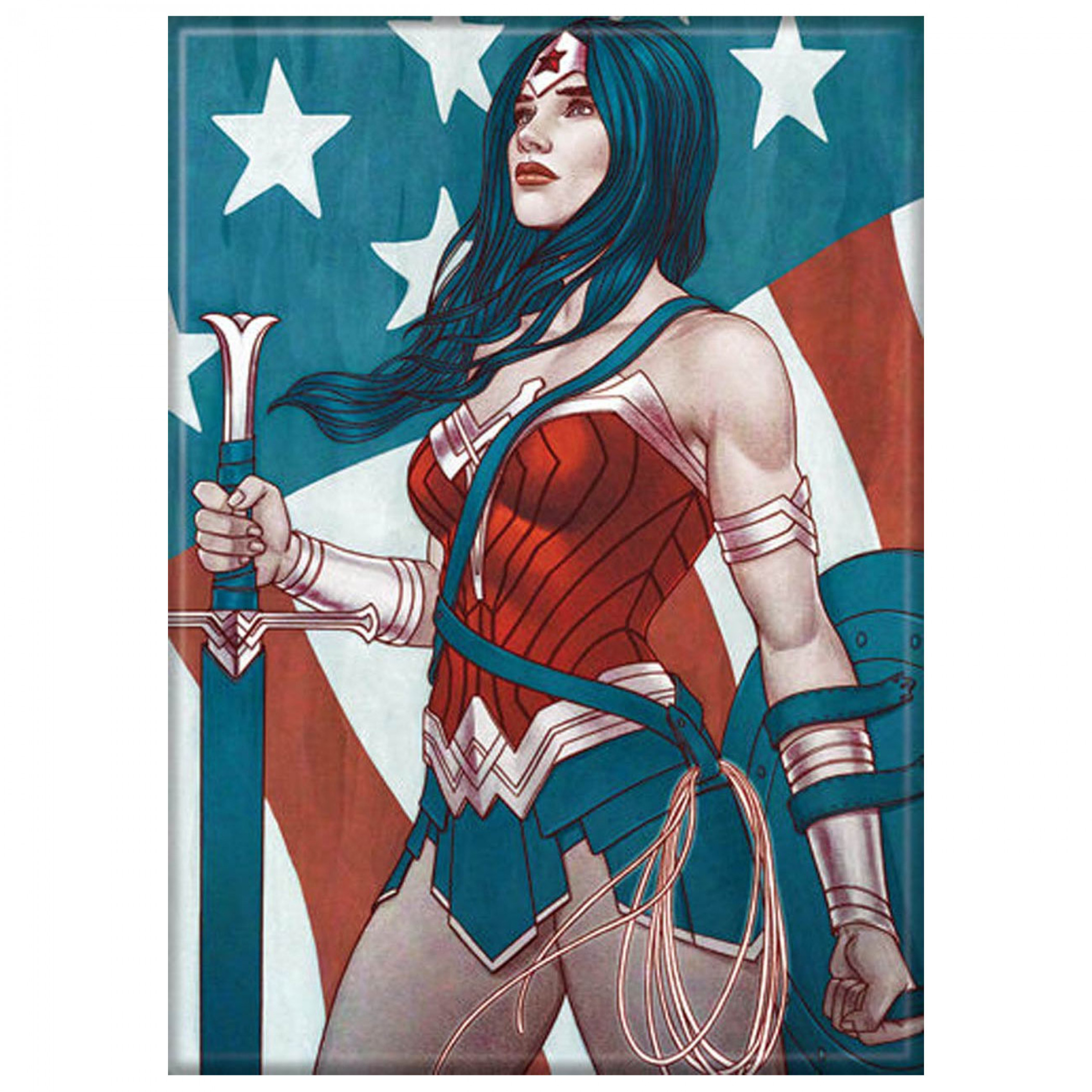 Wonder Woman USA Magnet
