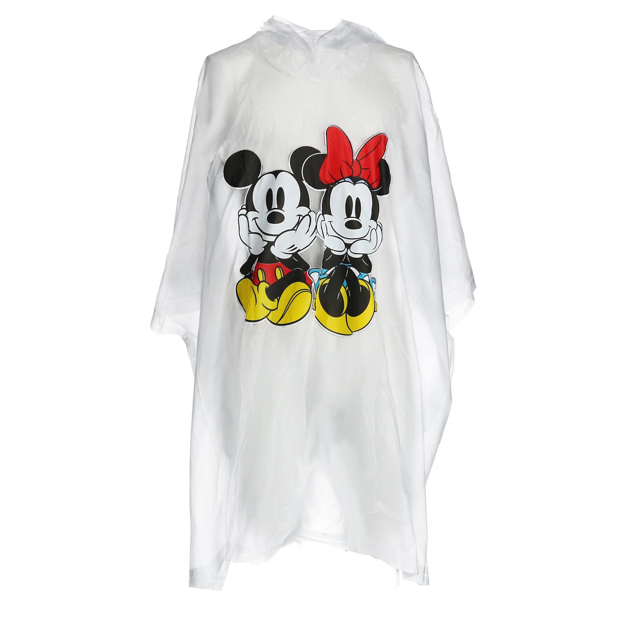 Mickey and Minnie Youth Clear Poncho