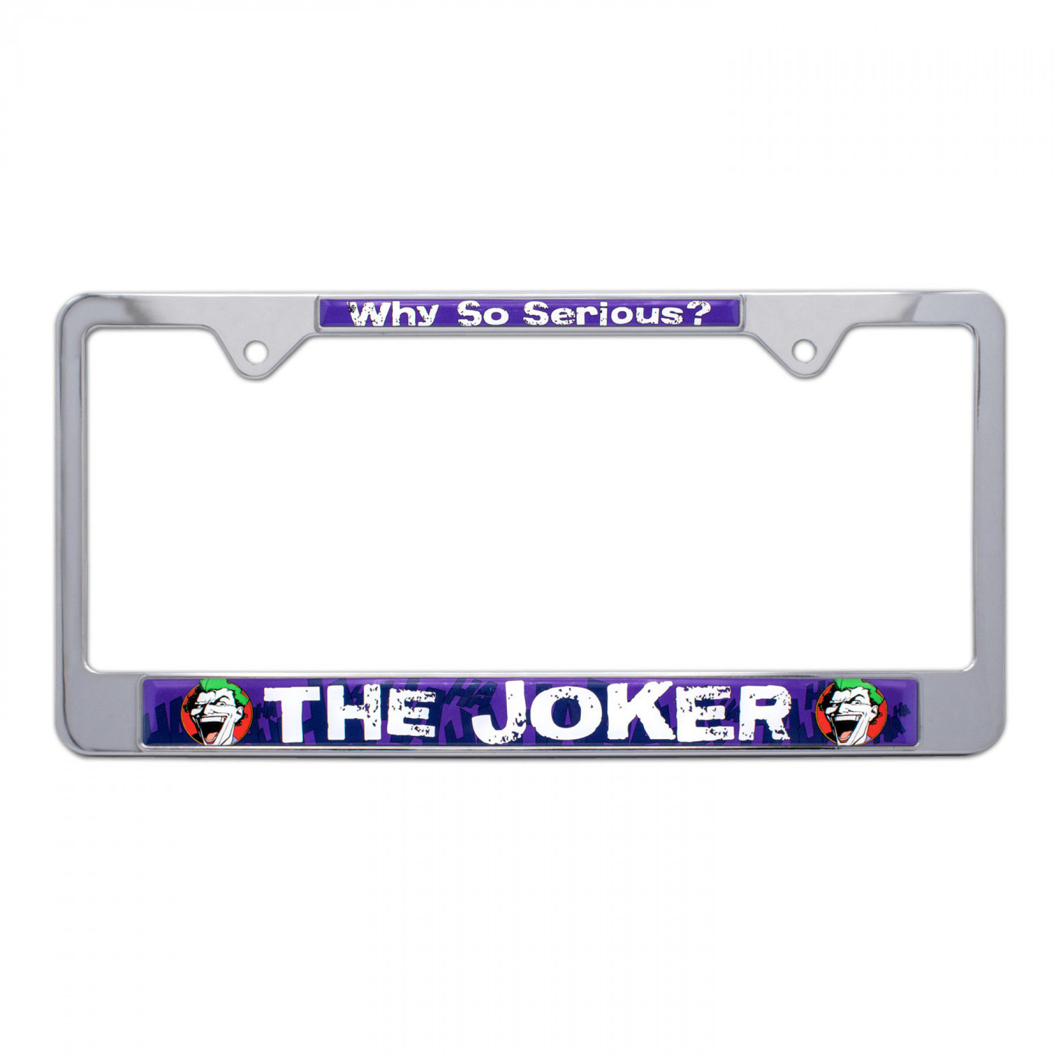 Joker License Plate Frame
