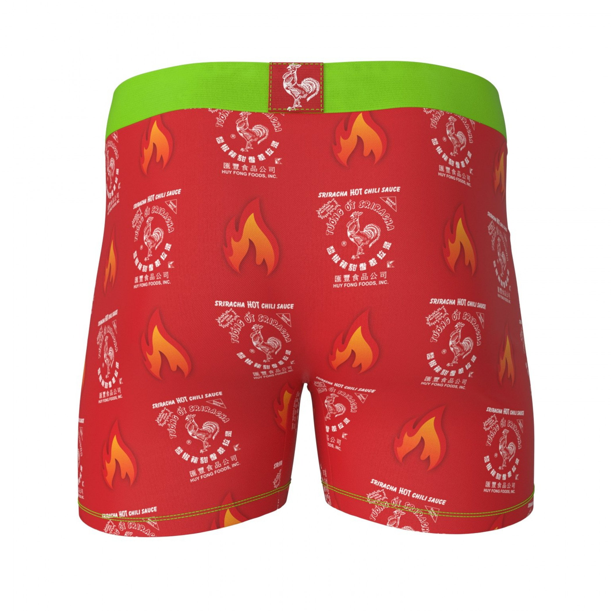 Crazy Boxers Sriracha Rooster All Over Boxer Briefs<!-- -->