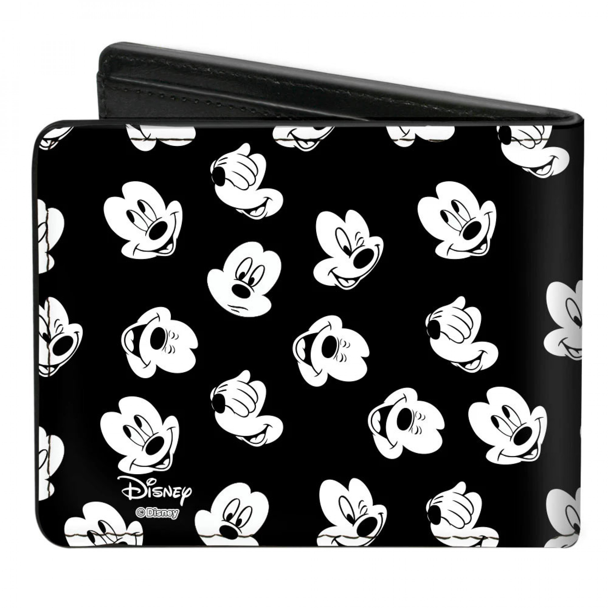 Mickey Mouse Faces Bi-Fold Wallet