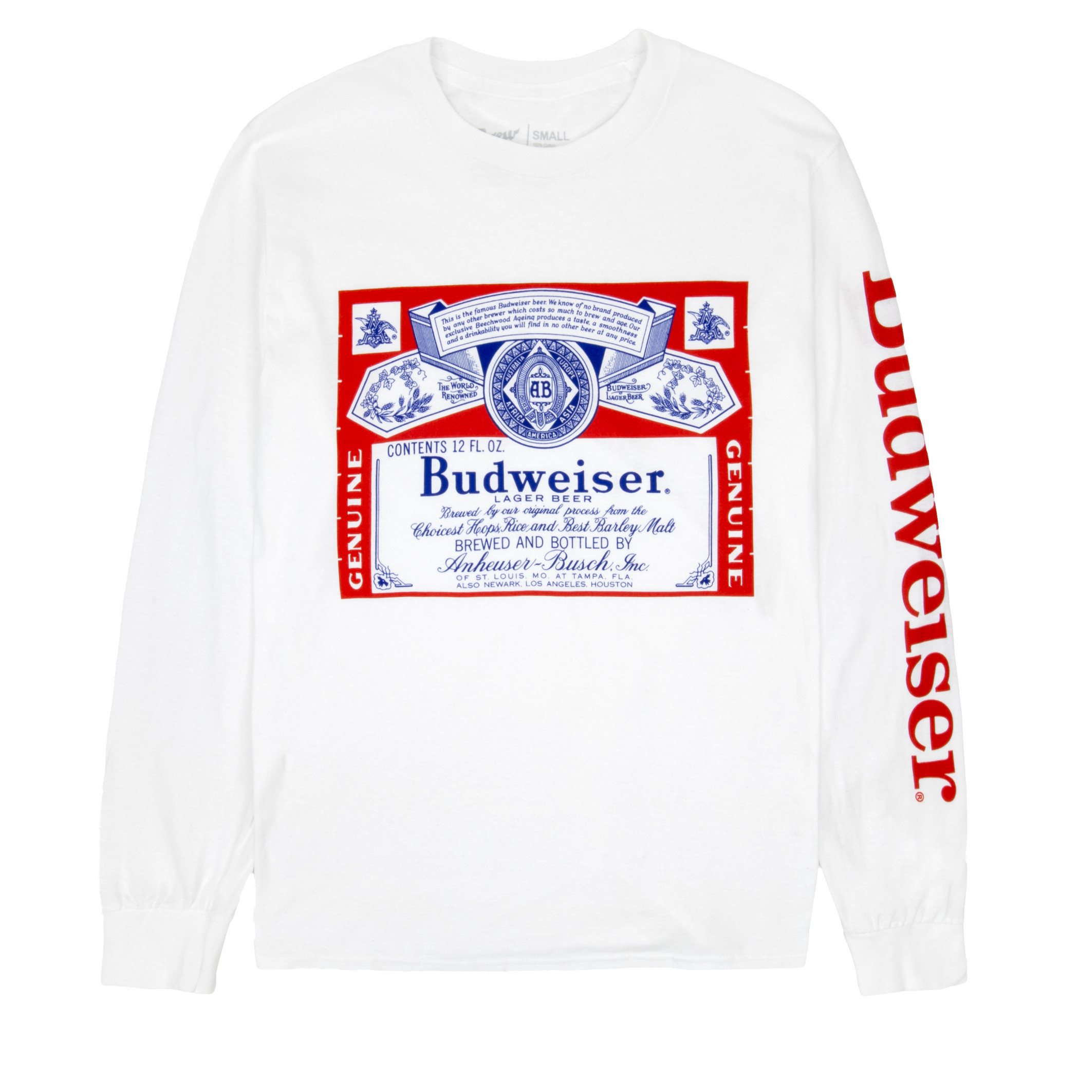 Budweiser Beer Label Men
