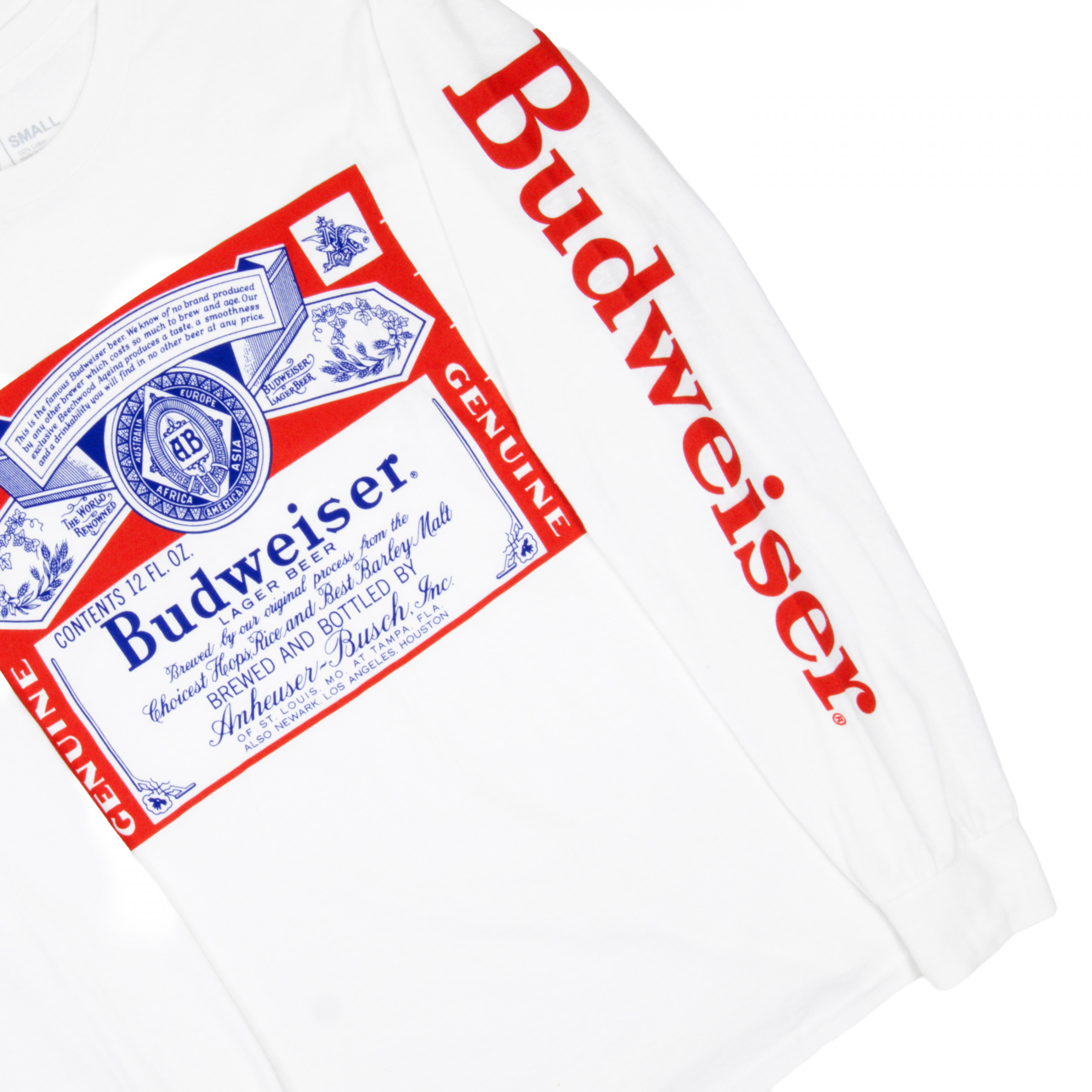 Budweiser Beer Label Men