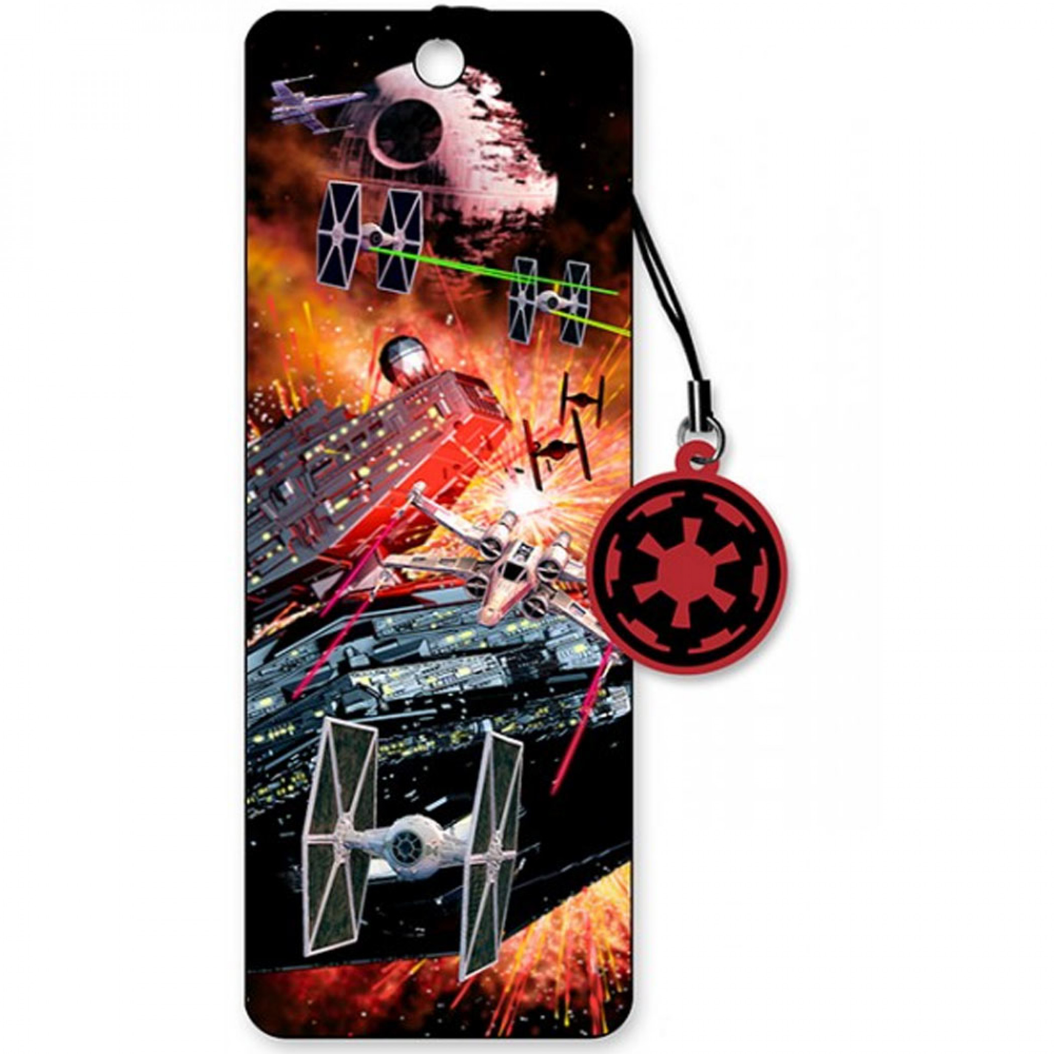 Star Wars 3D Moving Image Star Fighters Bookmark