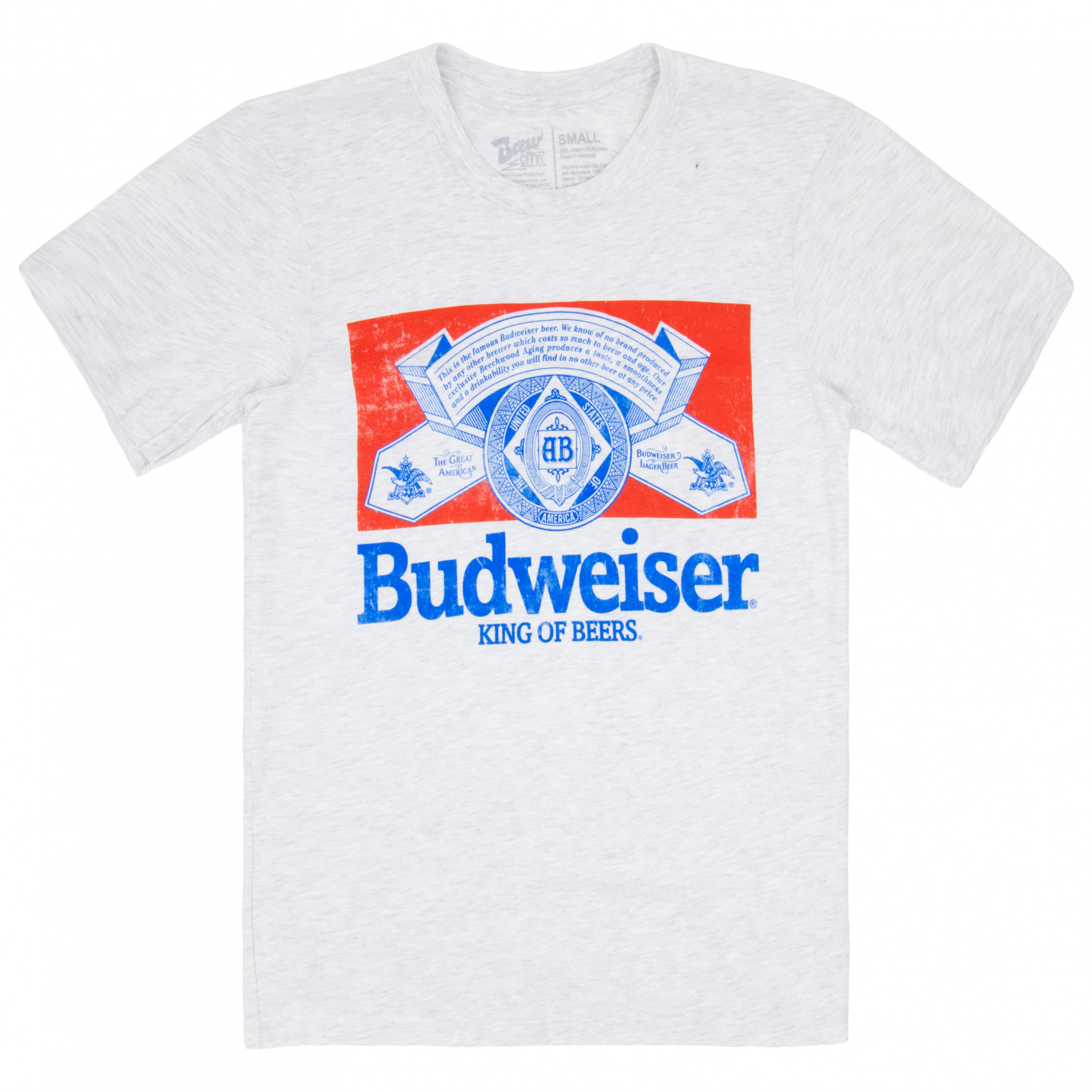 Budweiser Vintage Logo T-Shirt - WearYourBeer