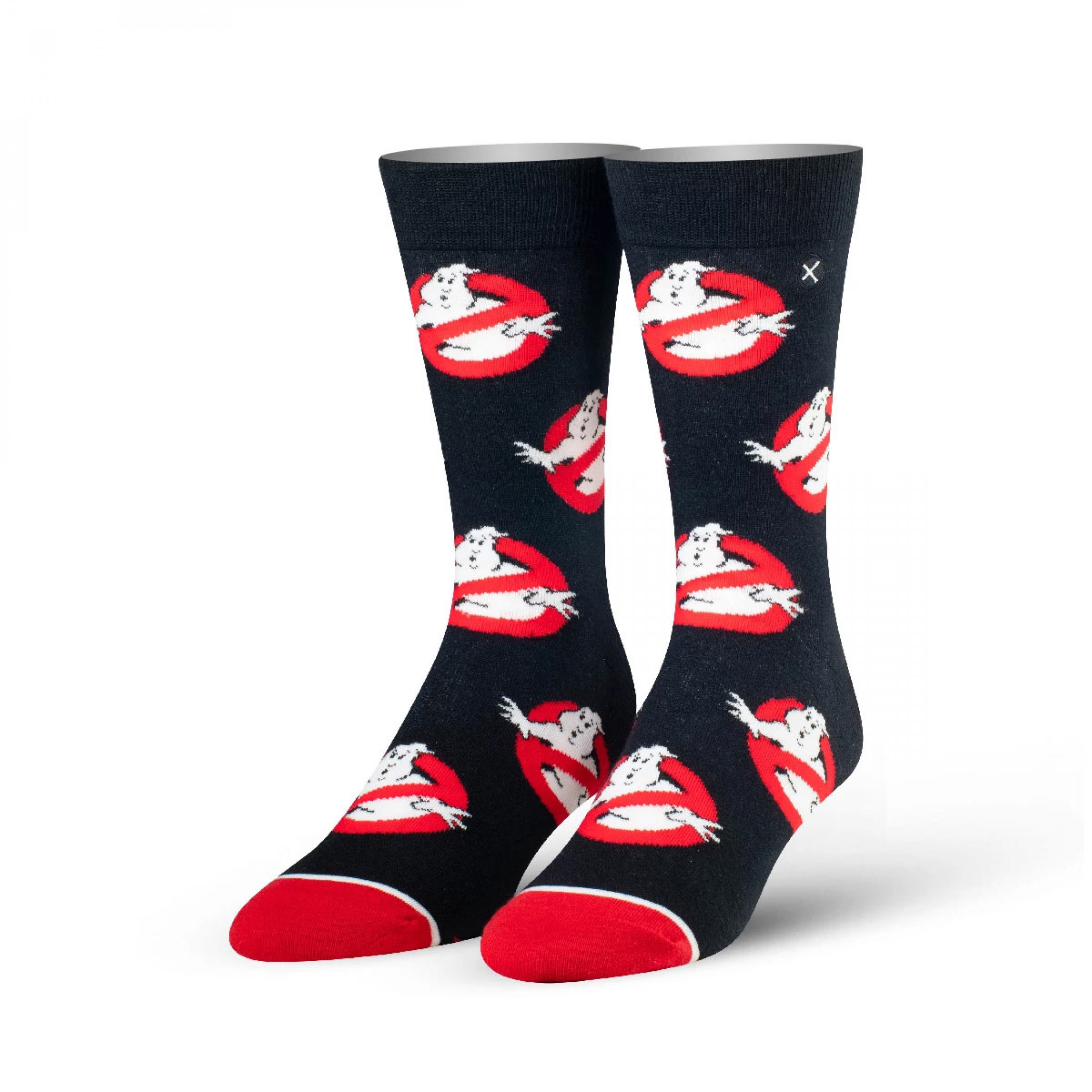 Ghostbusters Black and Red Logo Socks