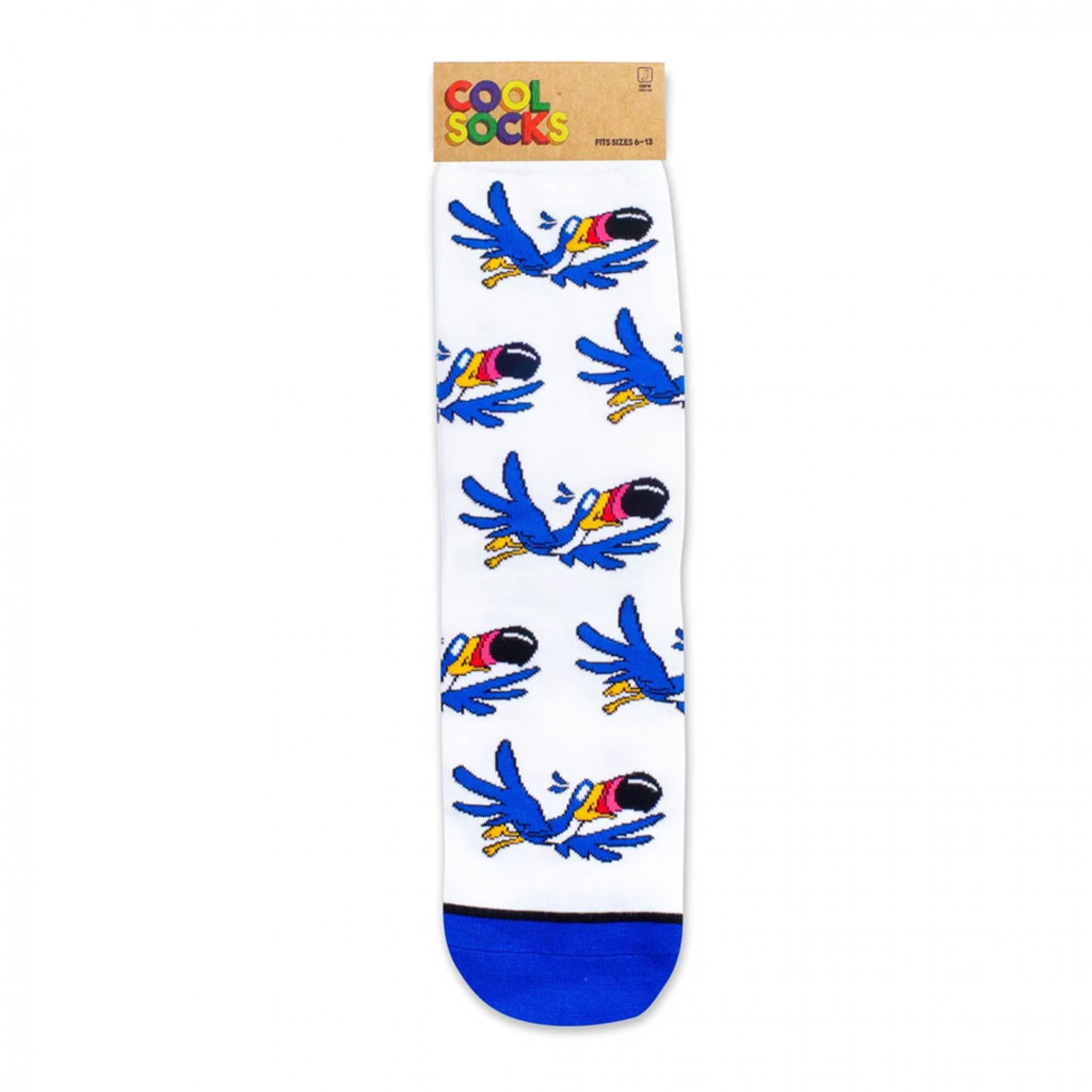 Froot Loops Follow Your Nose Toucan Sam Socks