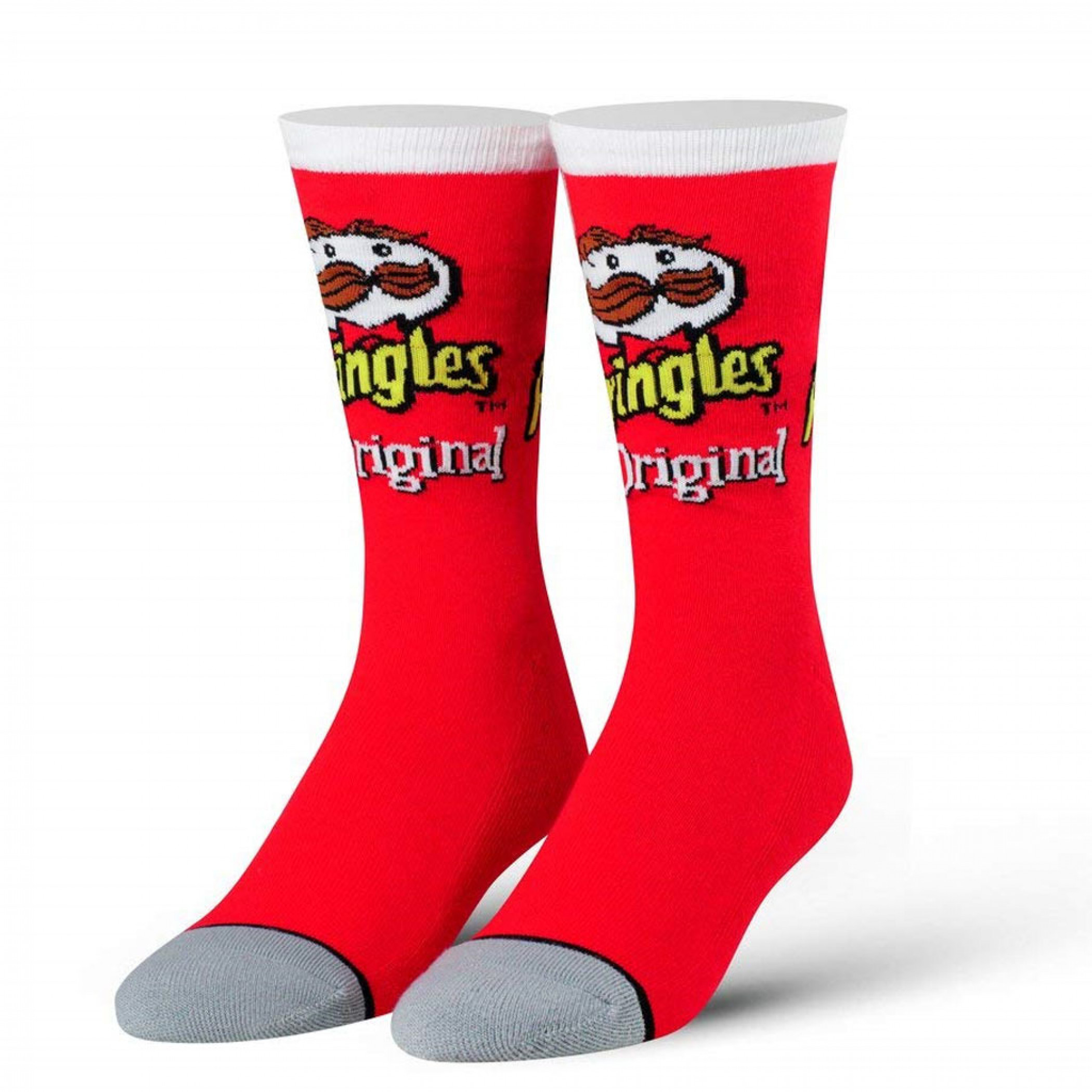Pringles Original Potato Chips Red Socks