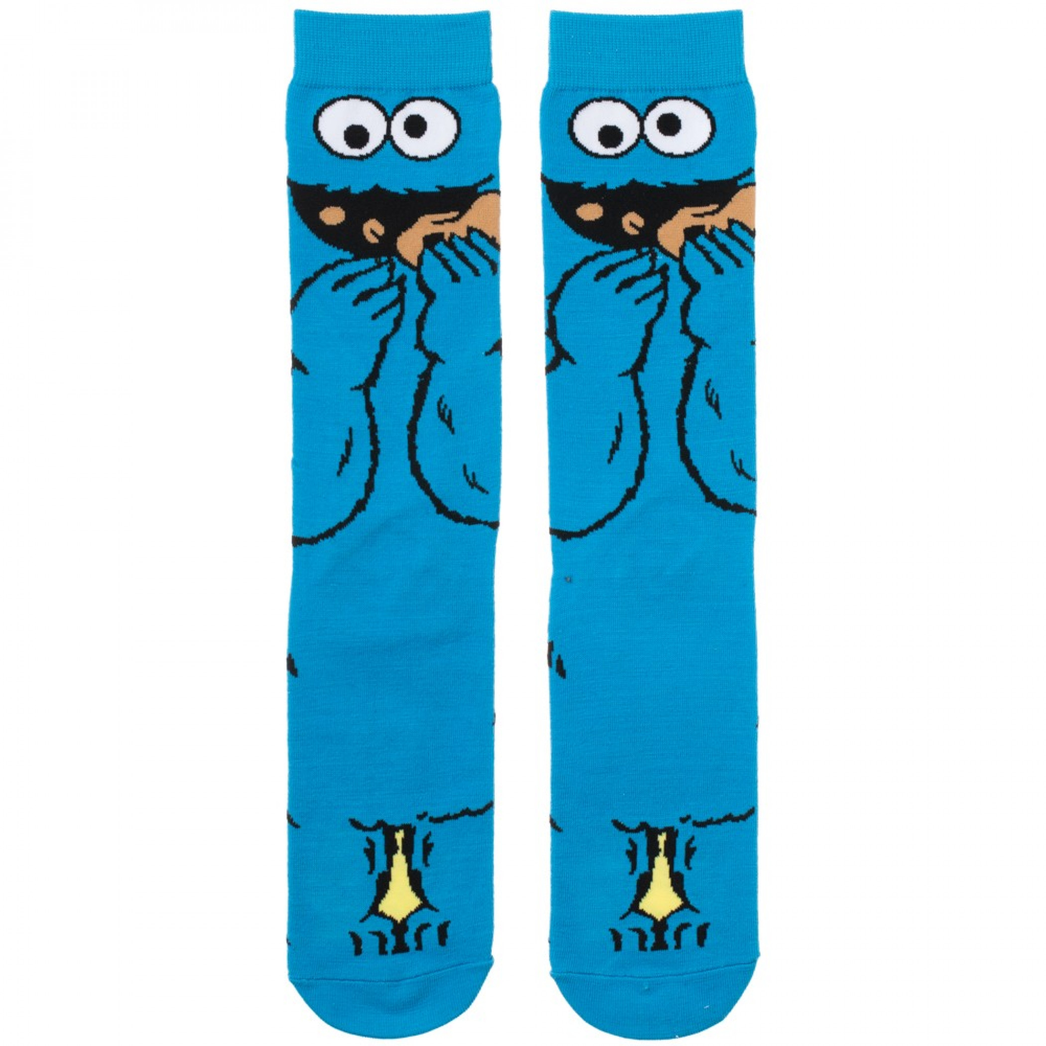 Cookie Monster 360 Character Crew Socks