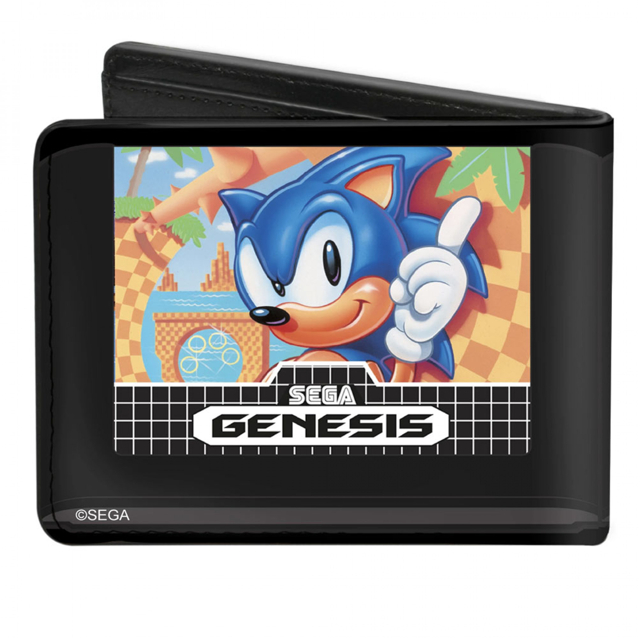 Sega Genesis Sonic Cartridge Wallet