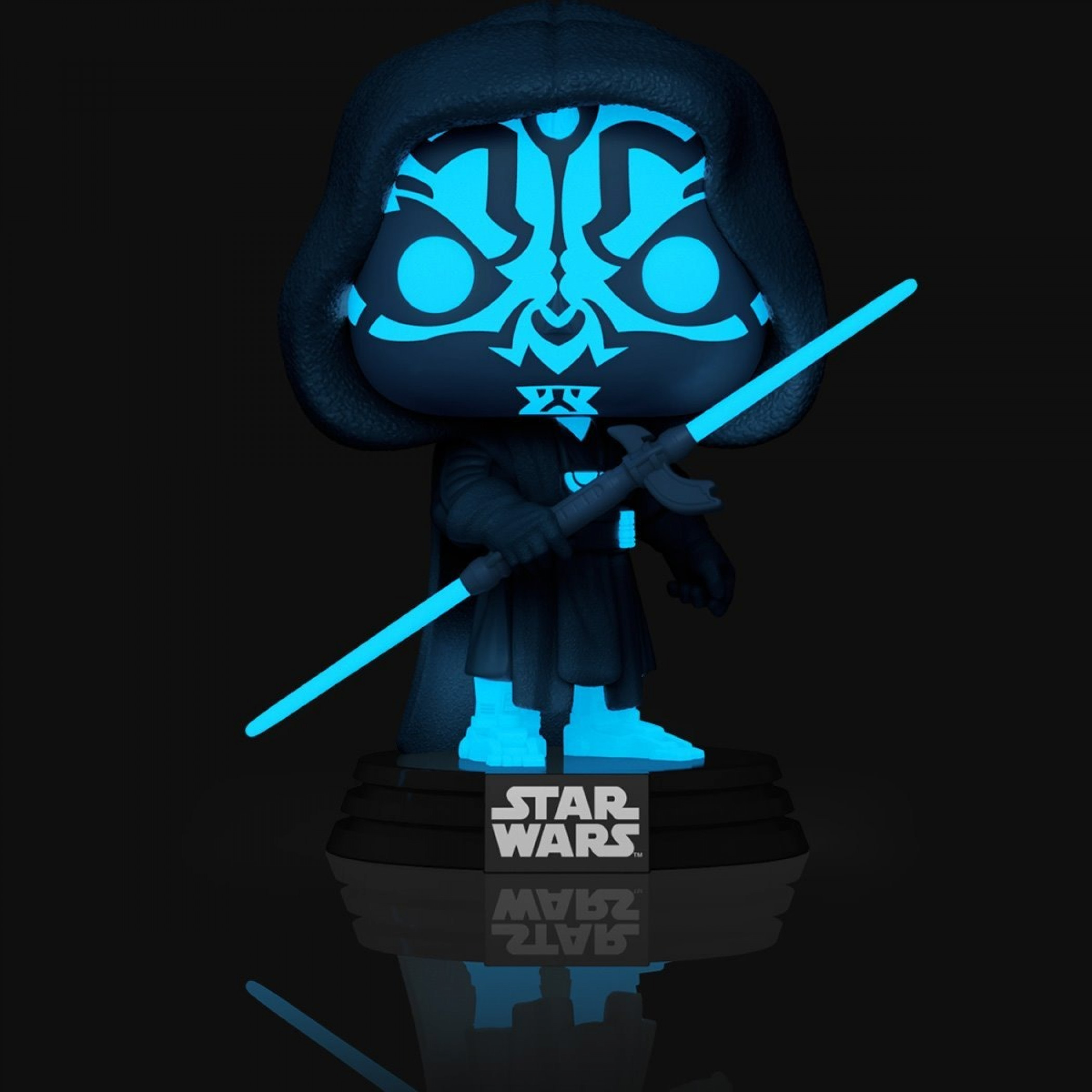 Star Wars Hologram Darth Maul Glow-in-the-Dark Funko Pop! Vinyl Figure