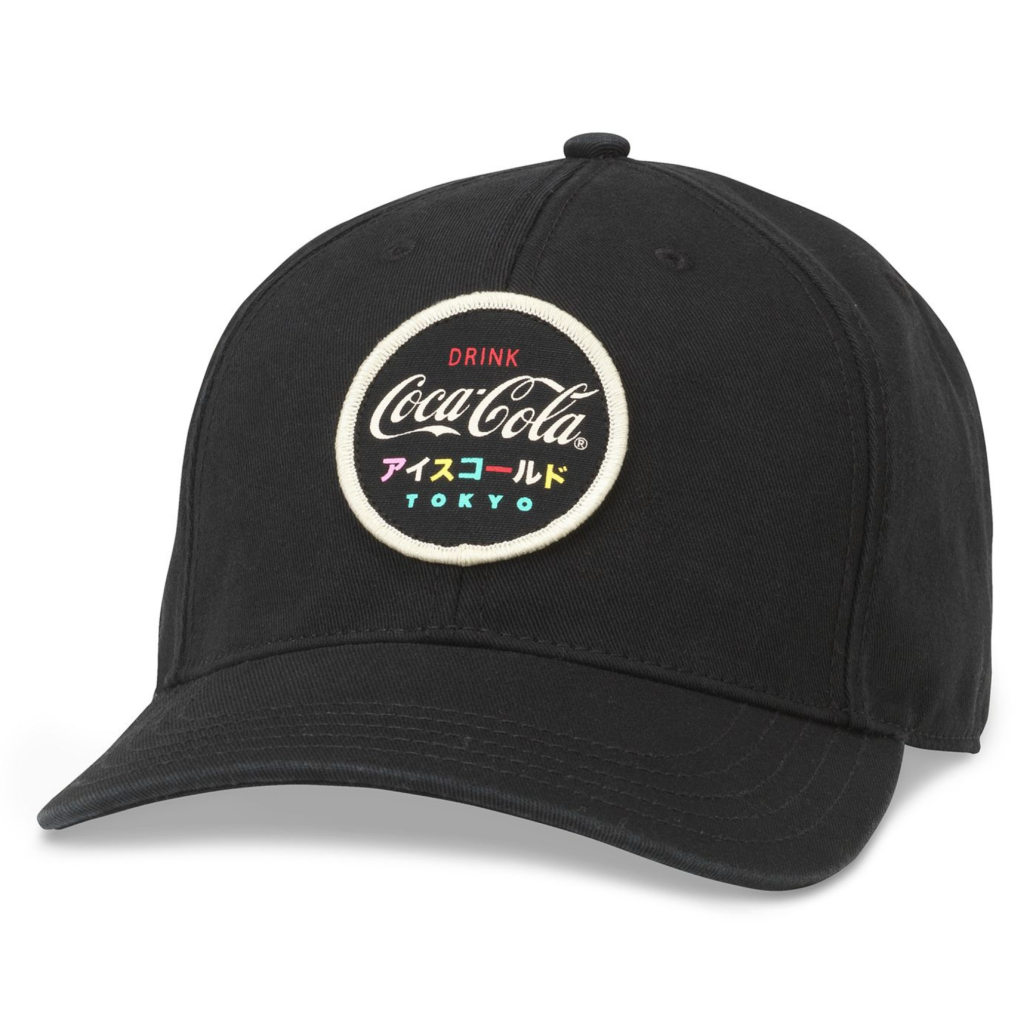 Coca-Cola Tokyo Patch Rounded Bill Adjustable Hat