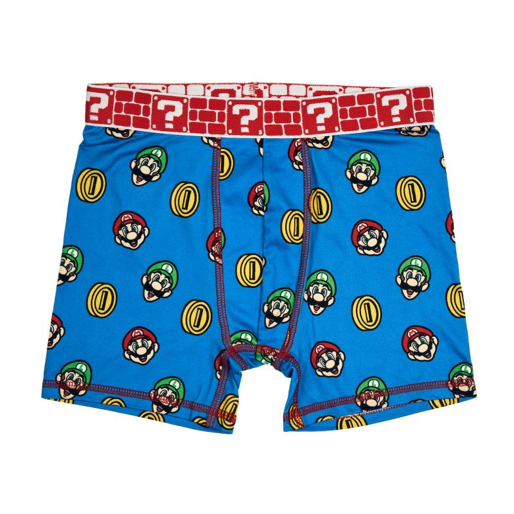 Super Mario Bros. Collages 5-Pack Boxers Briefs