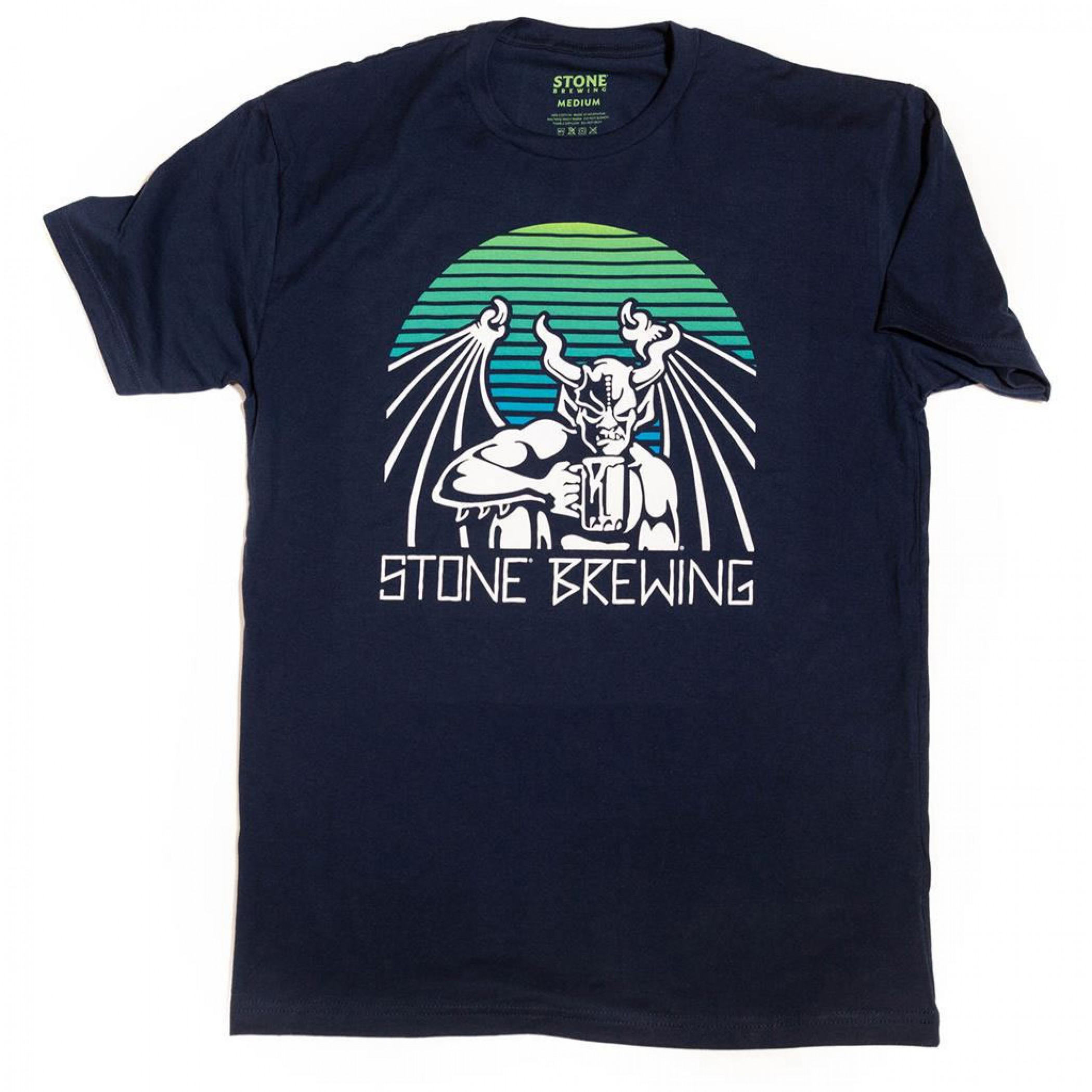 Stone Brewing Co. Men's Navy Blue Archetype T-Shirt