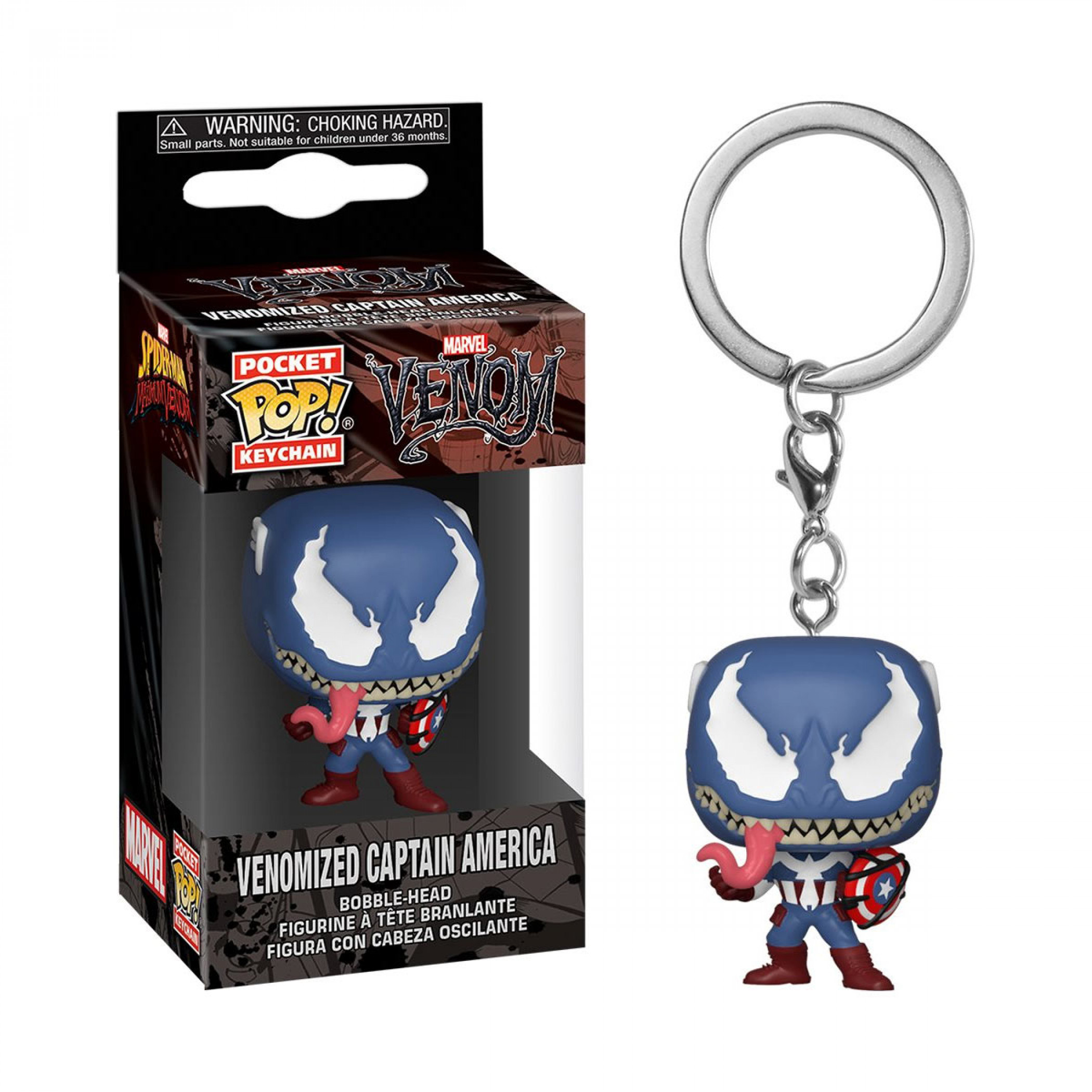 captain america keychain pop