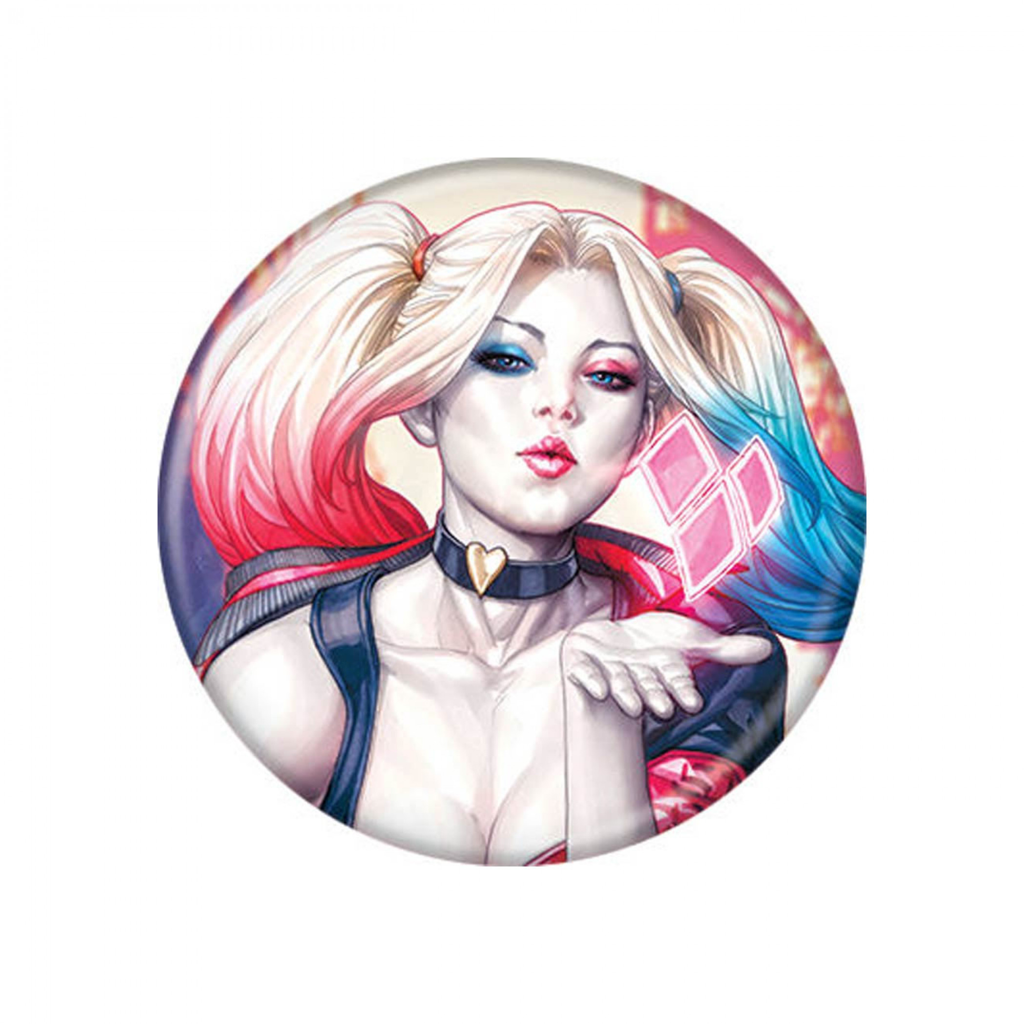 Harley Quinn 1.25 Inch Button
