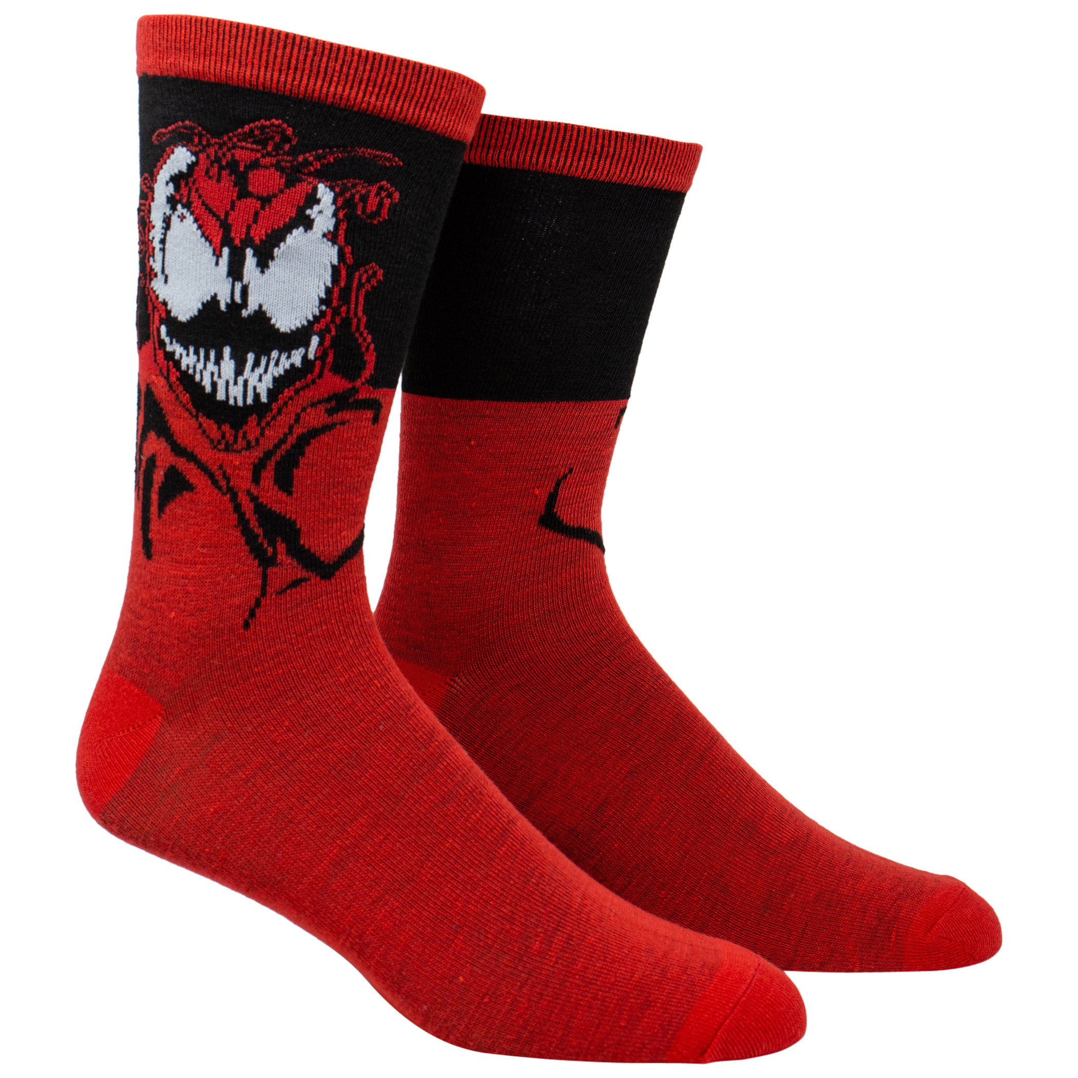 Venom and Carnage Crew Socks 2-Pair Pack