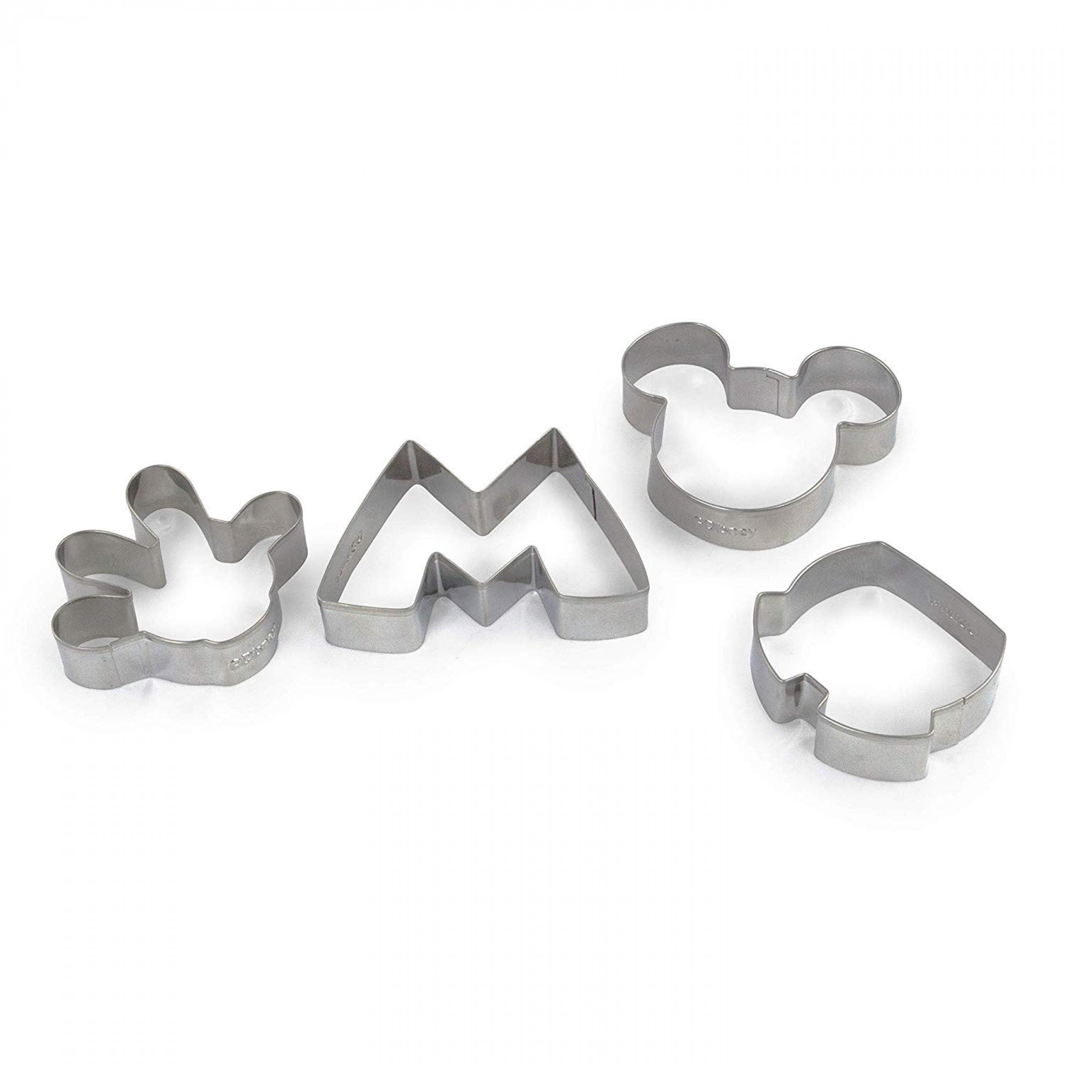 Disney's Mickey Mouse Cookie Cutter 4-Piece Set